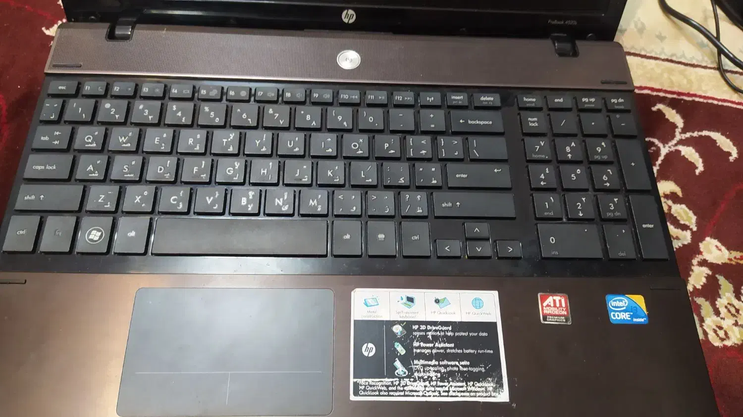 فروش لپ تاپ HP ویندوز 7|رایانه همراه|بیرجند, |دیوار