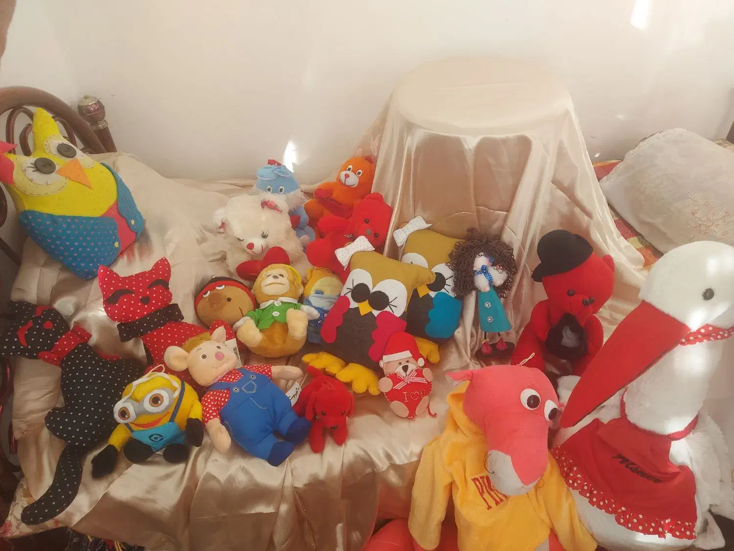 عروسک پولیشی و نمدی|اسباب‌بازی بچه|قم, کیوانفر|دیوار