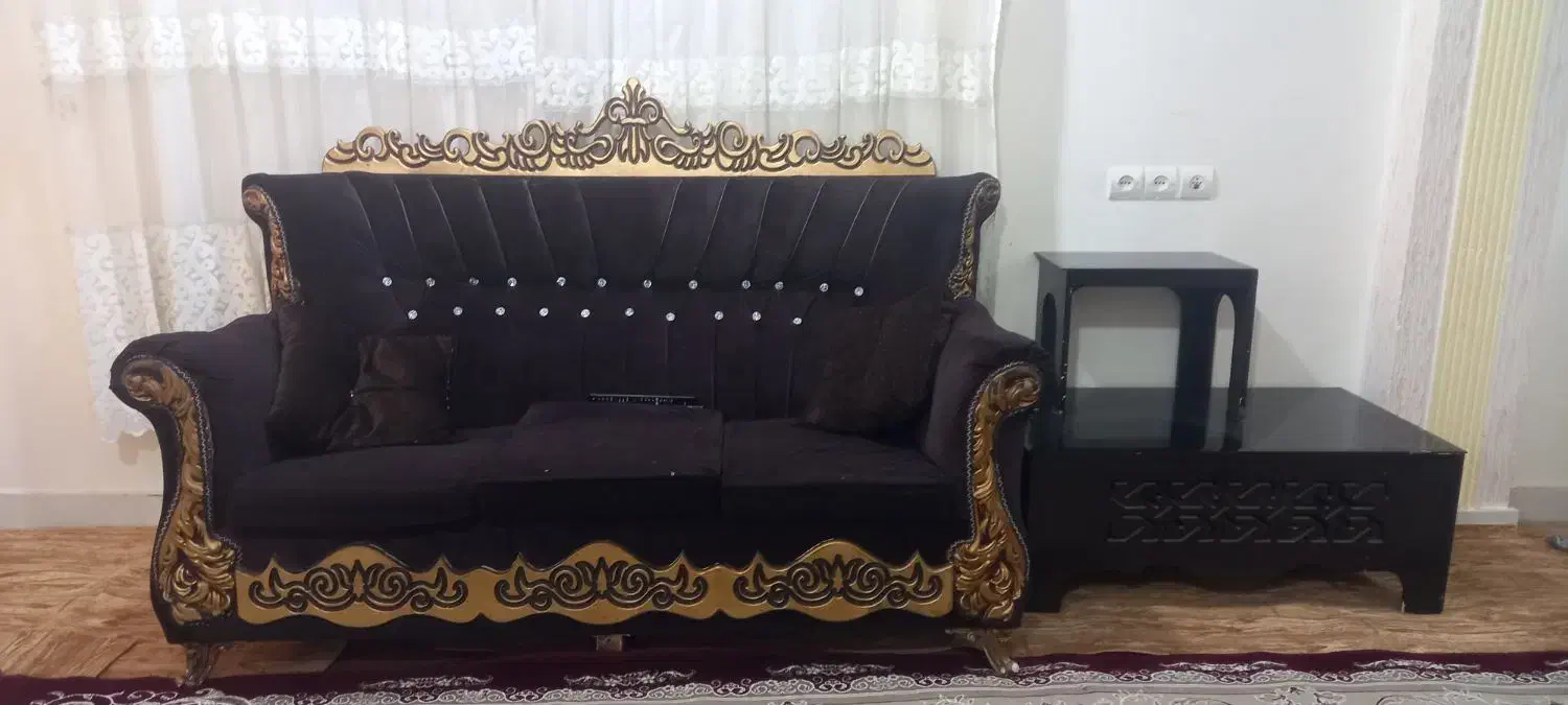 مبل ۷ نفره|مبلمان خانگی و میز عسلی|مسجد سلیمان, |دیوار