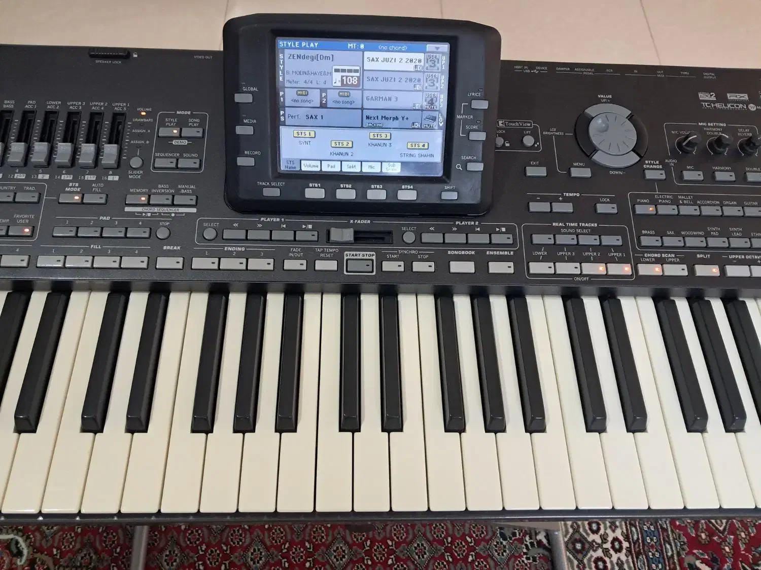 فروش ویژه ارگ Korg Pa3X 76 در حد آکبندبا رم۲۵۶|پیانو، کیبورد، آکاردئون|اصفهان, کوی امیریه|دیوار