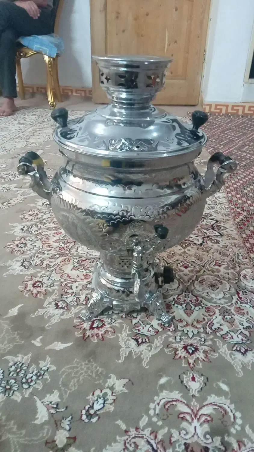 سماور گازی 10لیتری|سماور، چایساز، قهوهساز|بهارستان, |دیوار