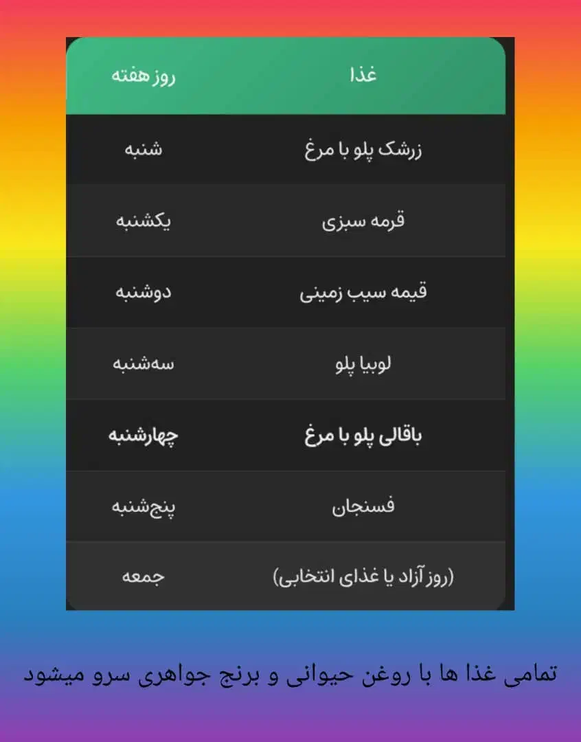 تهیه غذای خانگی خانومی|خدمات پذیرایی، مراسم|تهران, شکوفه|دیوار