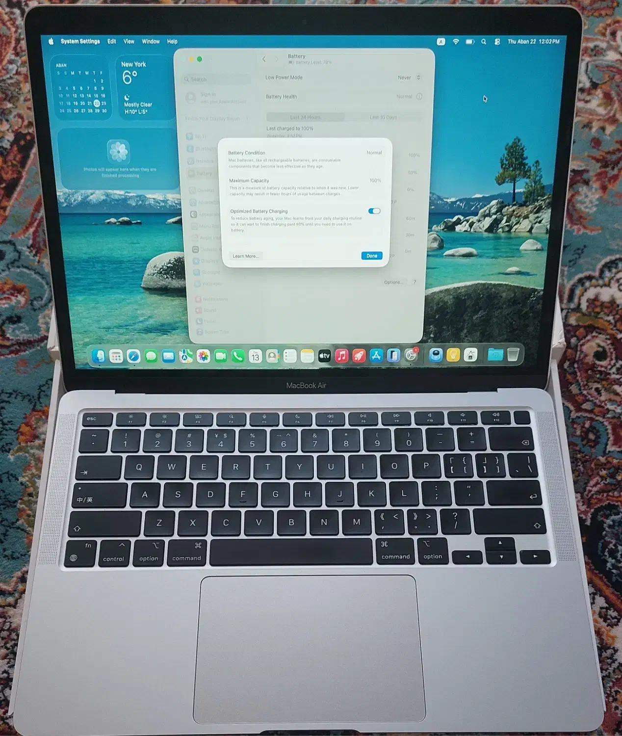 مک بوک ایر ۲۰۲۰  MacBook Air M1 2020|رایانه همراه|تهران, ظفر|دیوار