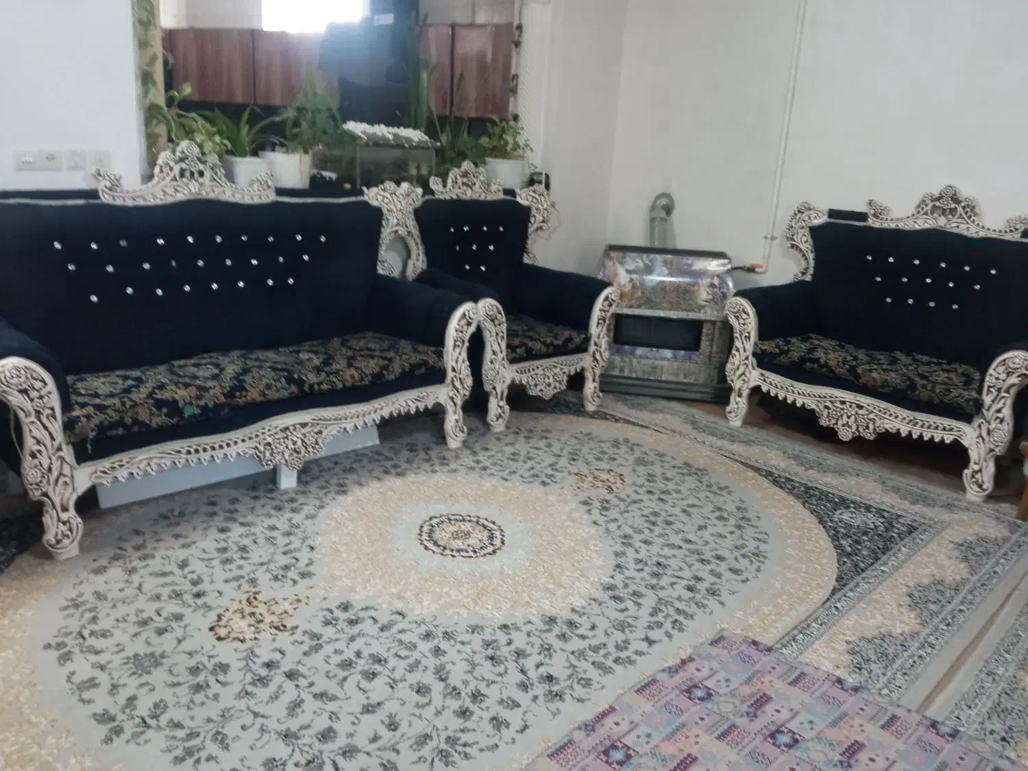 مبل ۷نفره|مبلمان خانگی و میز عسلی|کازرون, |دیوار