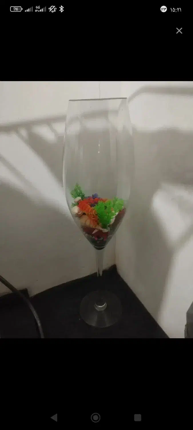 دوعدد گلدون|گل مصنوعی|کوچصفهان, |دیوار