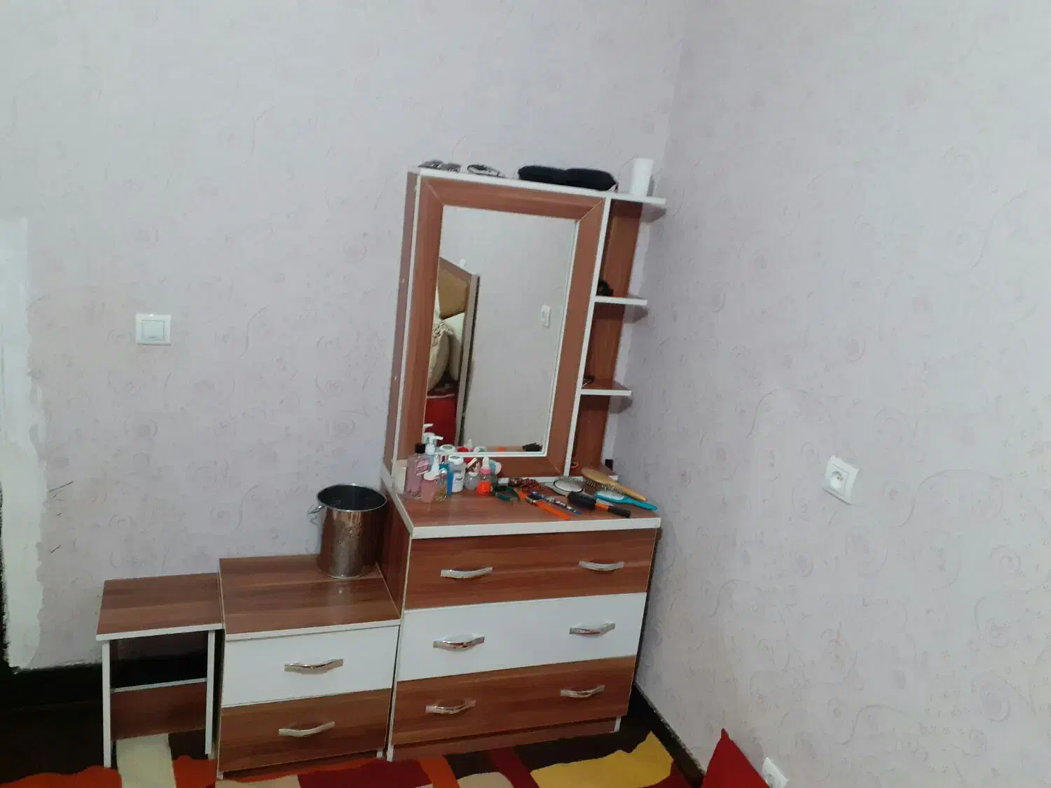 تخت دو نفر ام دی اف شیک|تخت و سرویس خواب|رامهرمز, |دیوار