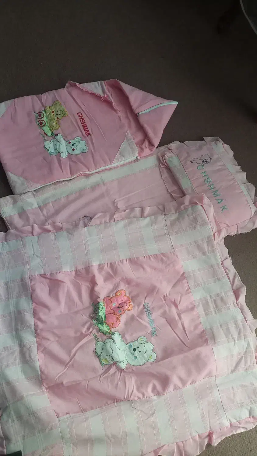 قنداق فرنگی و ست پتو تشک متکا|اسباب و اثاث بچه|همدان, |دیوار