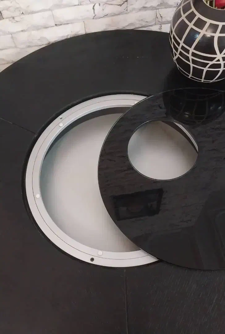 میز جلو مبلی مشکی وارداتی|مبلمان خانگی و میز عسلی|کرج, حیدرآباد|دیوار