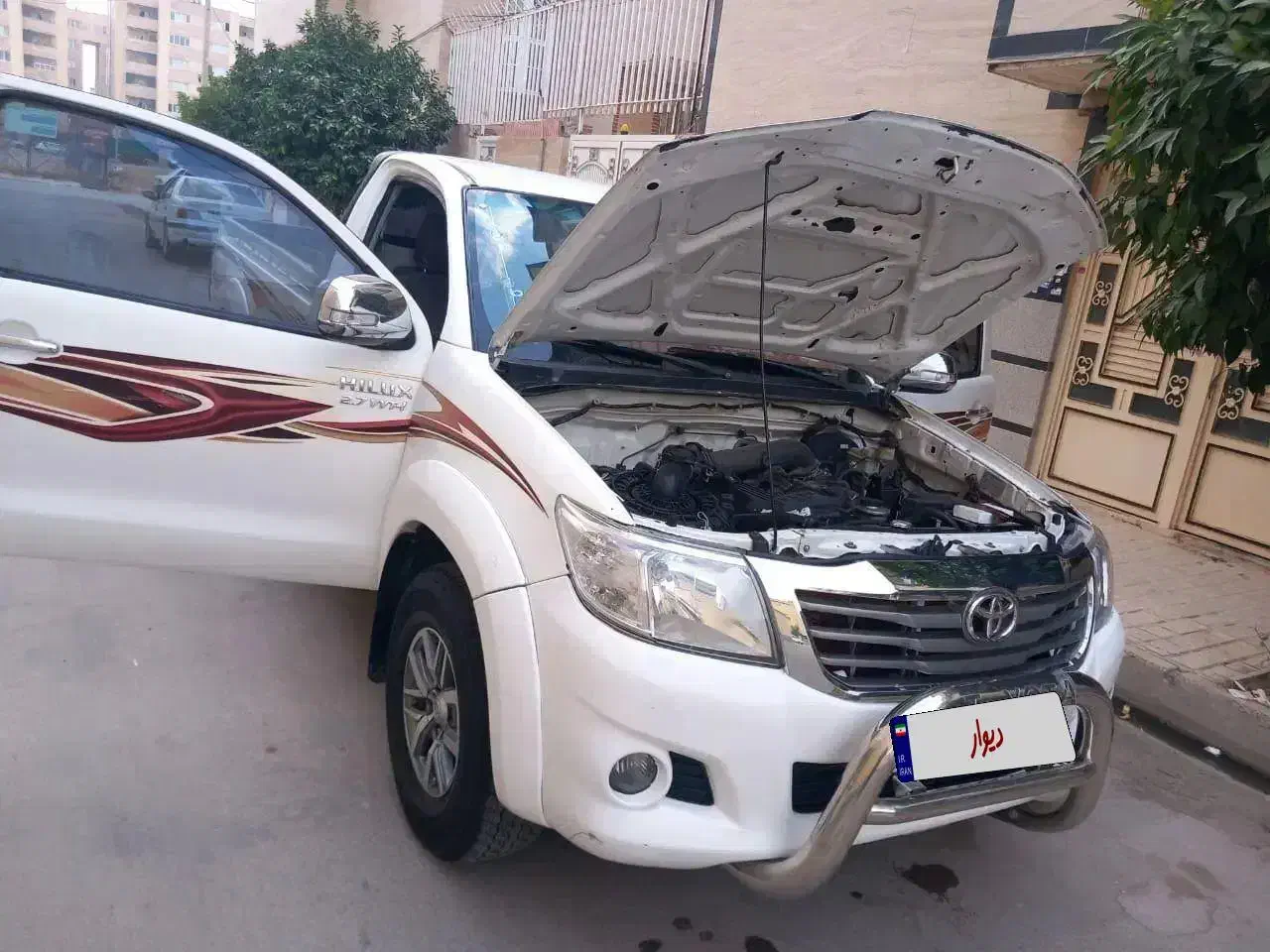 تویوتا هایلوکس تک کابین شاسی بلند جفت دفرانسیال|خودرو سواری و وانت|مرودشت, ژیان|دیوار