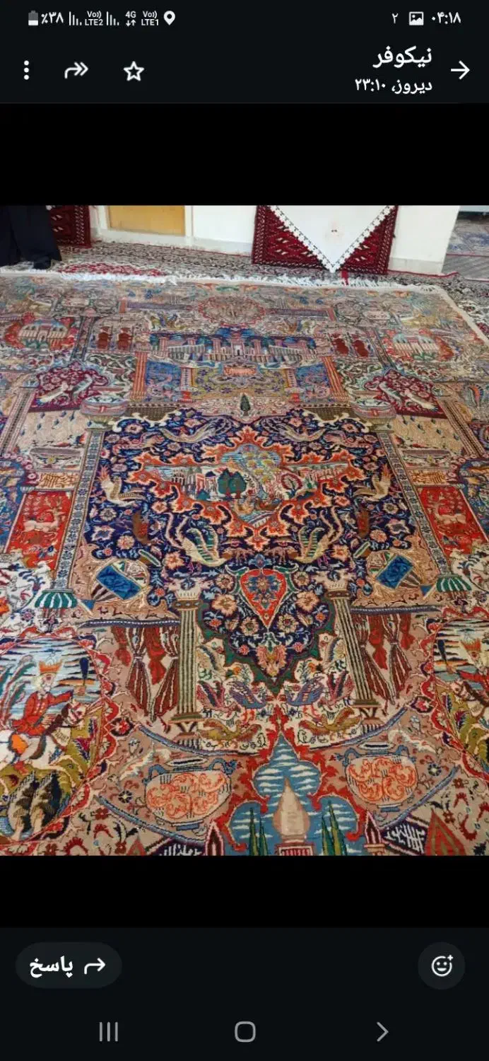 فرش تبریز ،دستبافت،سالاری،دوازده متری|فرش|تهران, شارق|دیوار