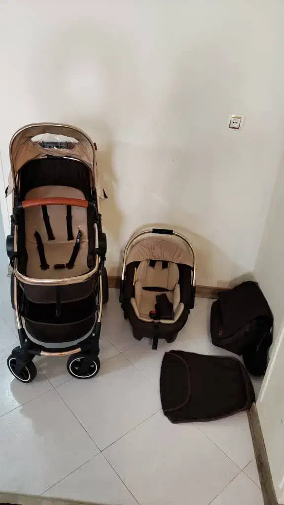 ست کامل کالسکه ببکو|کالسکه و لوازم جانبی|تهران, تهرانپارس جنوبی|دیوار