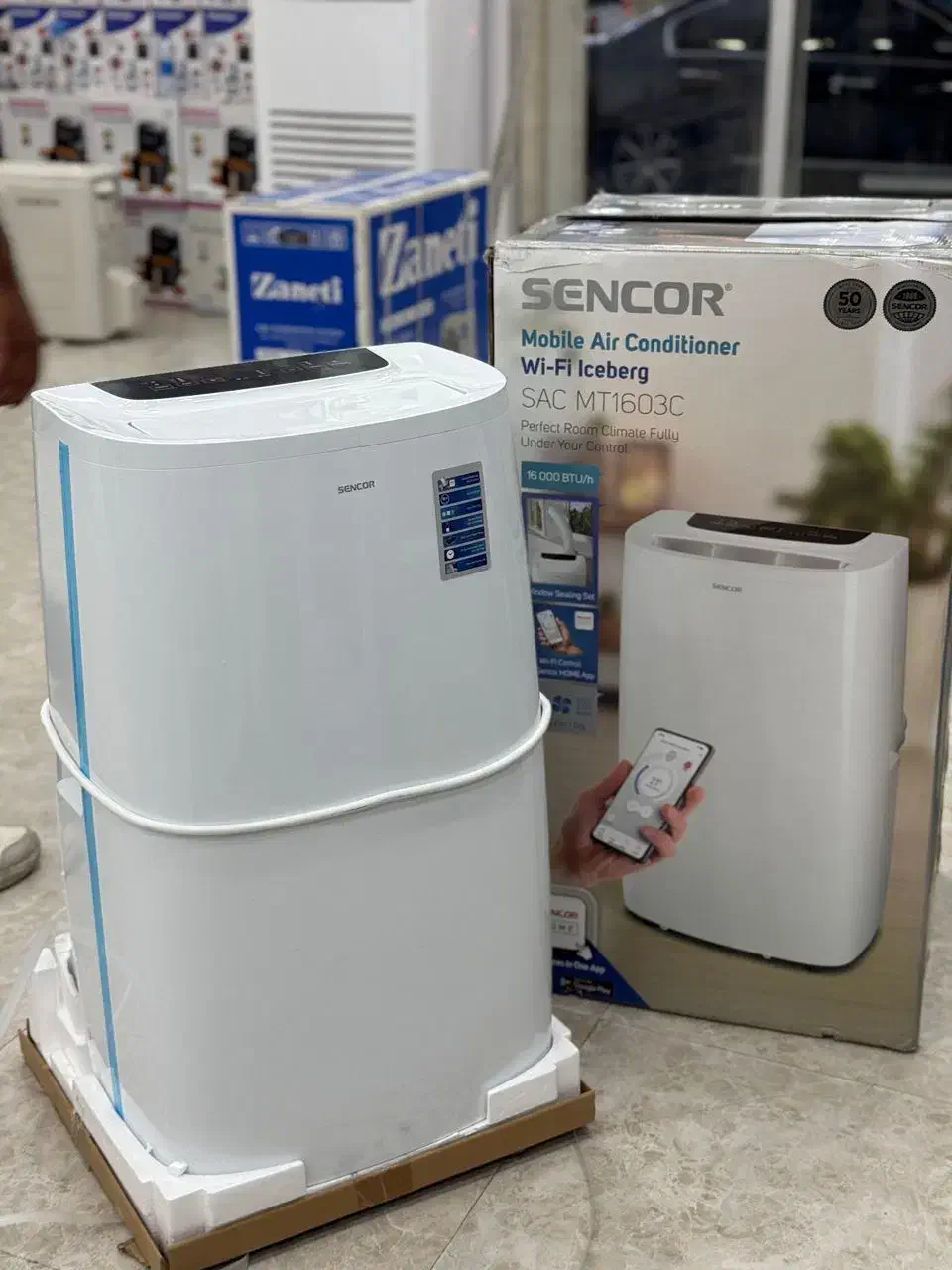 پرتابل سنکور|کولر گازی و فن‌کوئل|تهران, ایران|دیوار