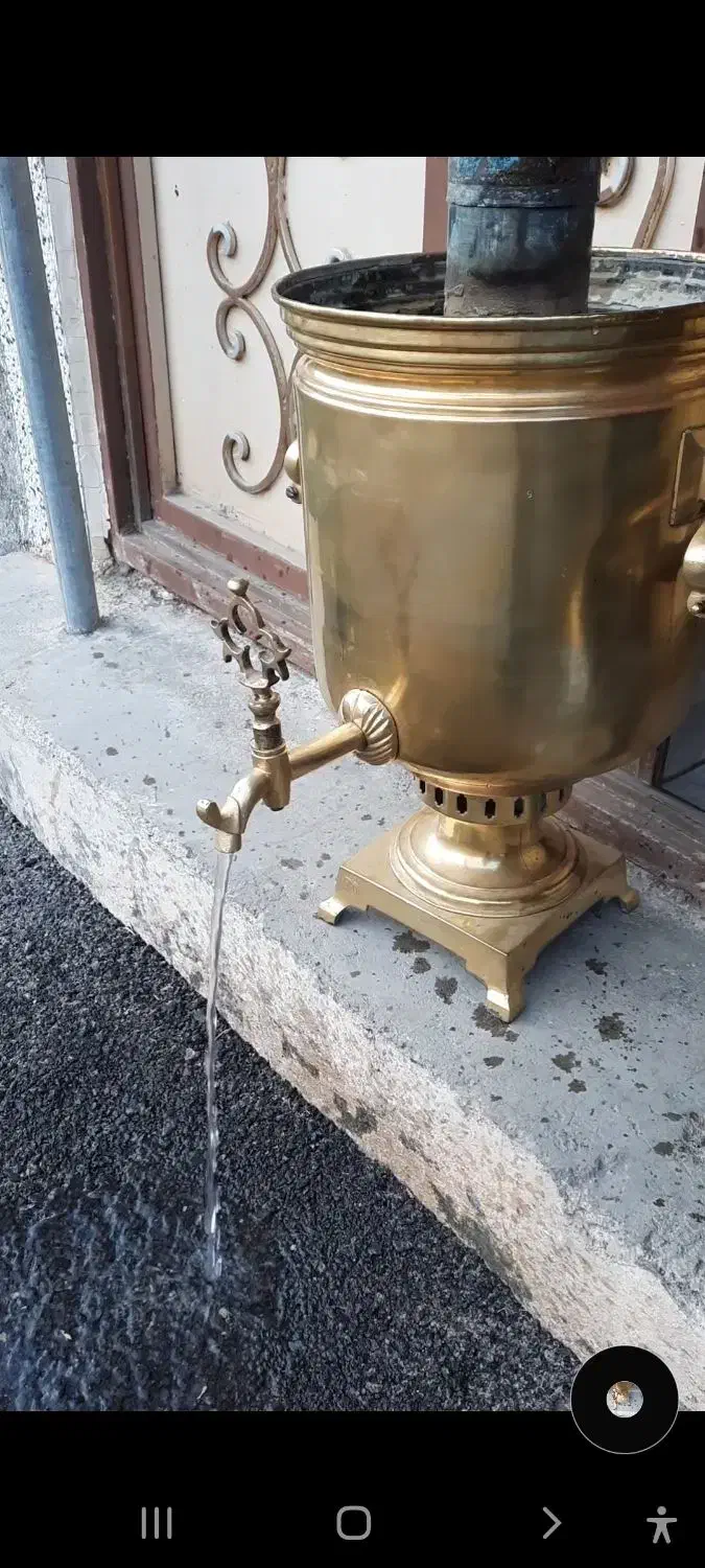 سماور زغالی ۲۵لیتری|سماور، چای‌ساز، قهوه‌ساز|نوشهر, |دیوار