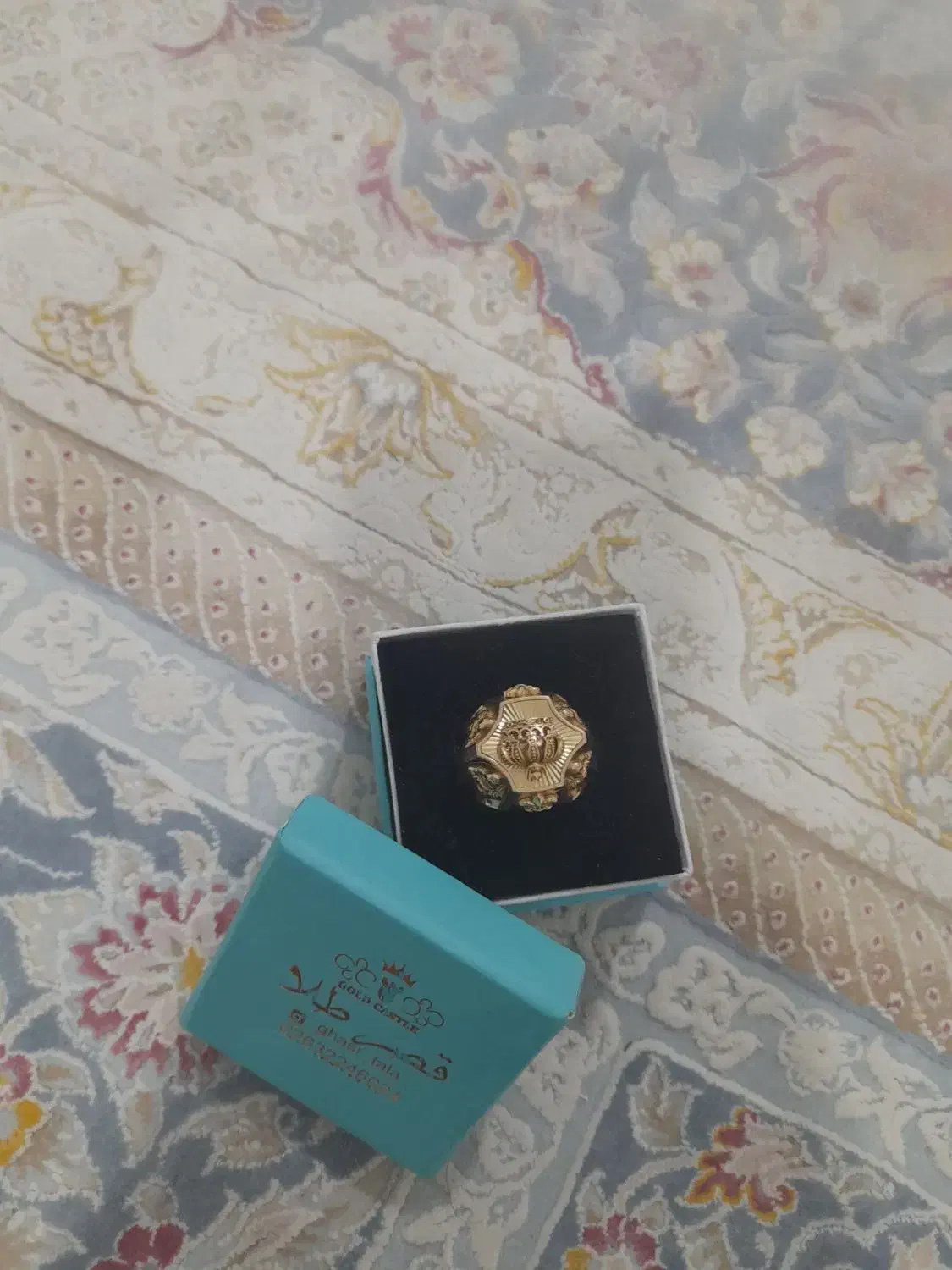 انگشترطلامردانه لوکس|جواهرات|ماهدشت, |دیوار