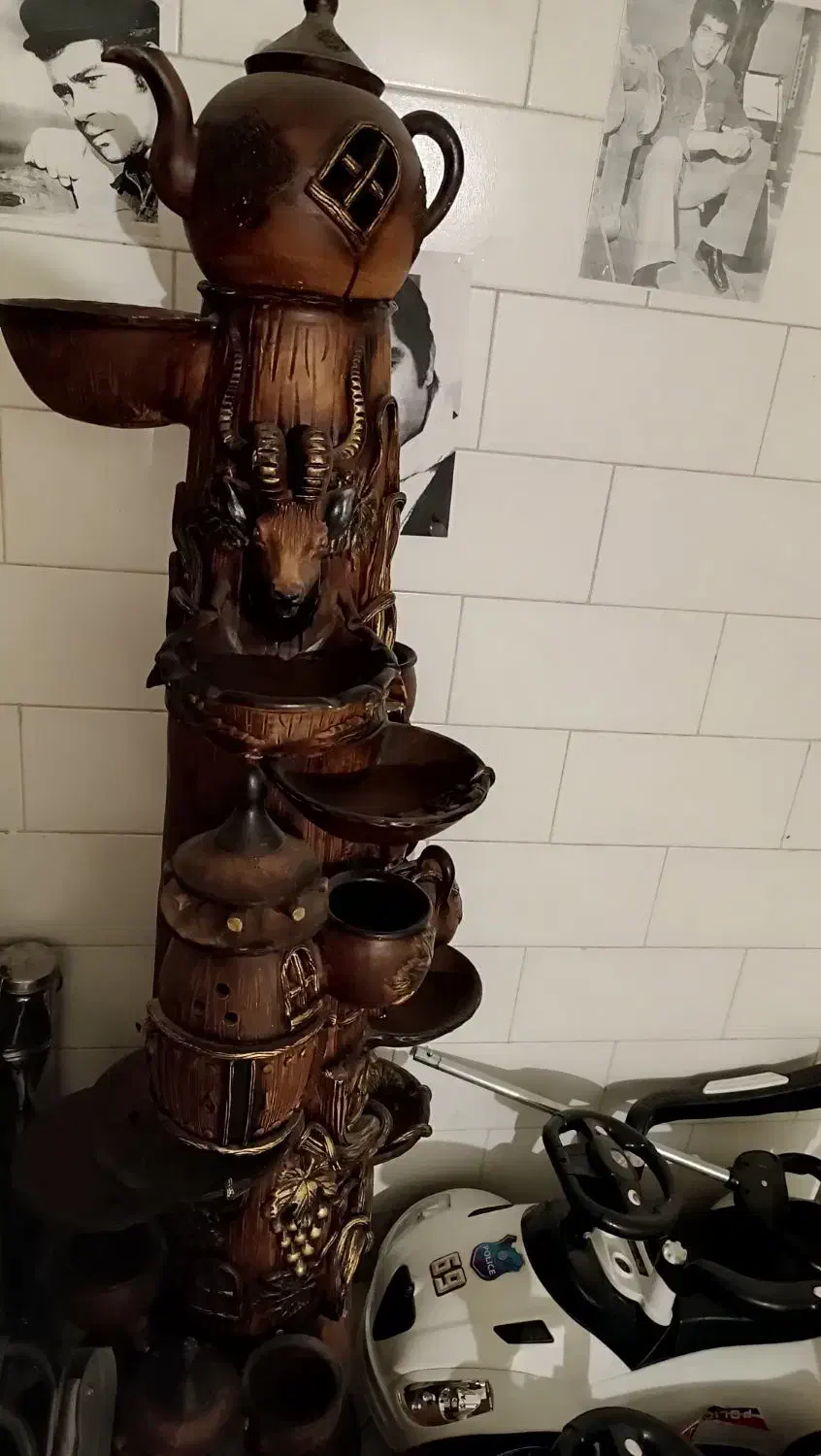 آبنما سفالی سالم|صنایع دستی و سایر لوازم تزئینی|اراک, |دیوار