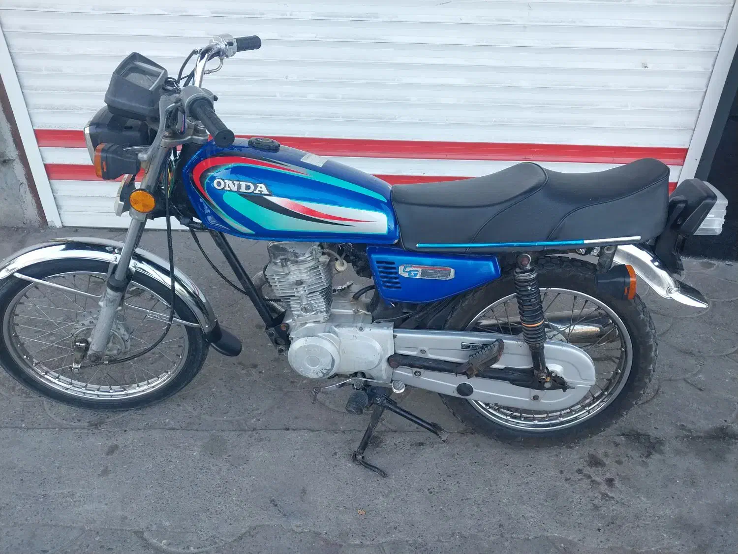 موتور۱۲۵ مزایده|موتورسیکلت|کوچصفهان, |دیوار