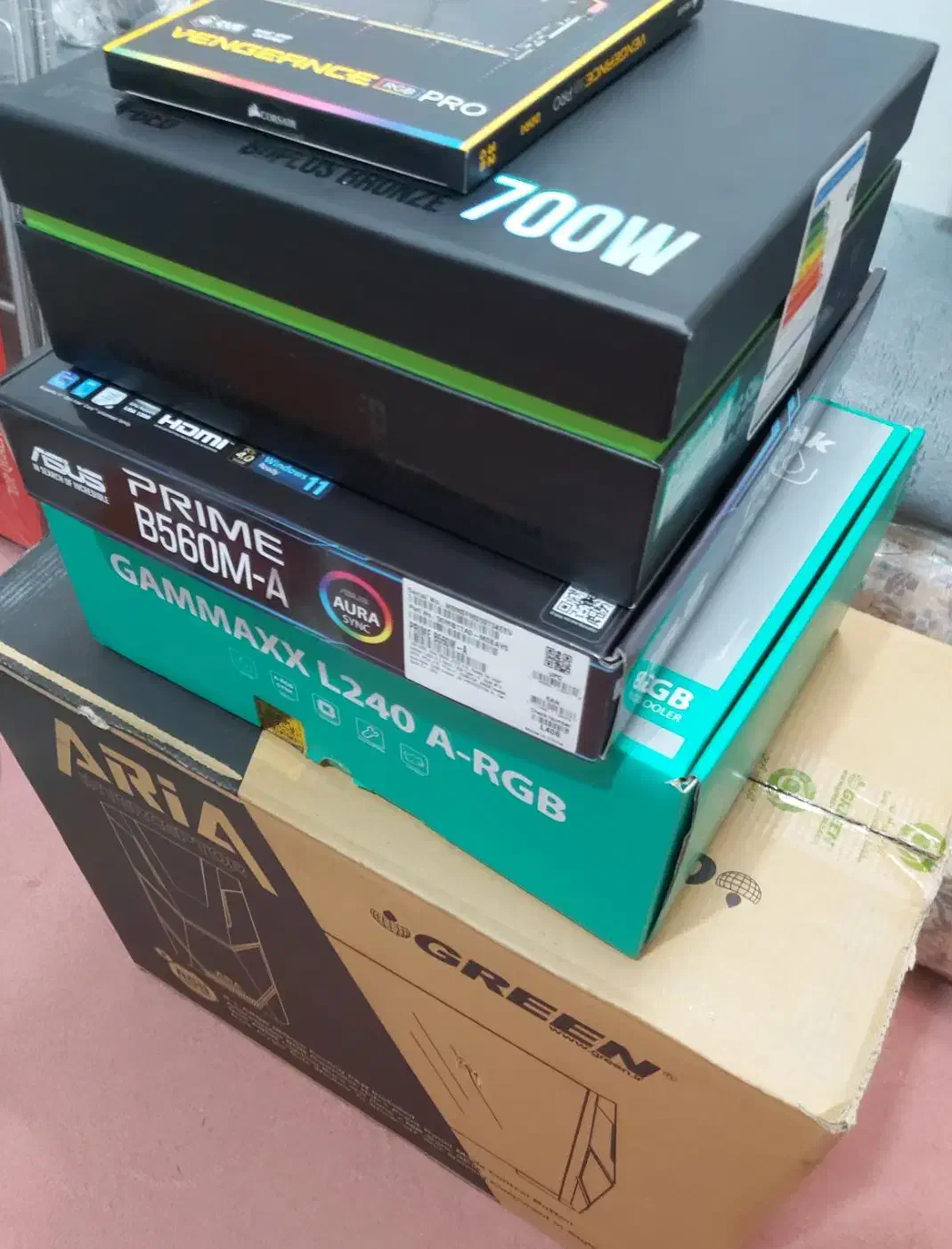 کیس green aria ddr4 کاملا نو|رایانه رومیزی|اصفهان, شهرک میلاد|دیوار