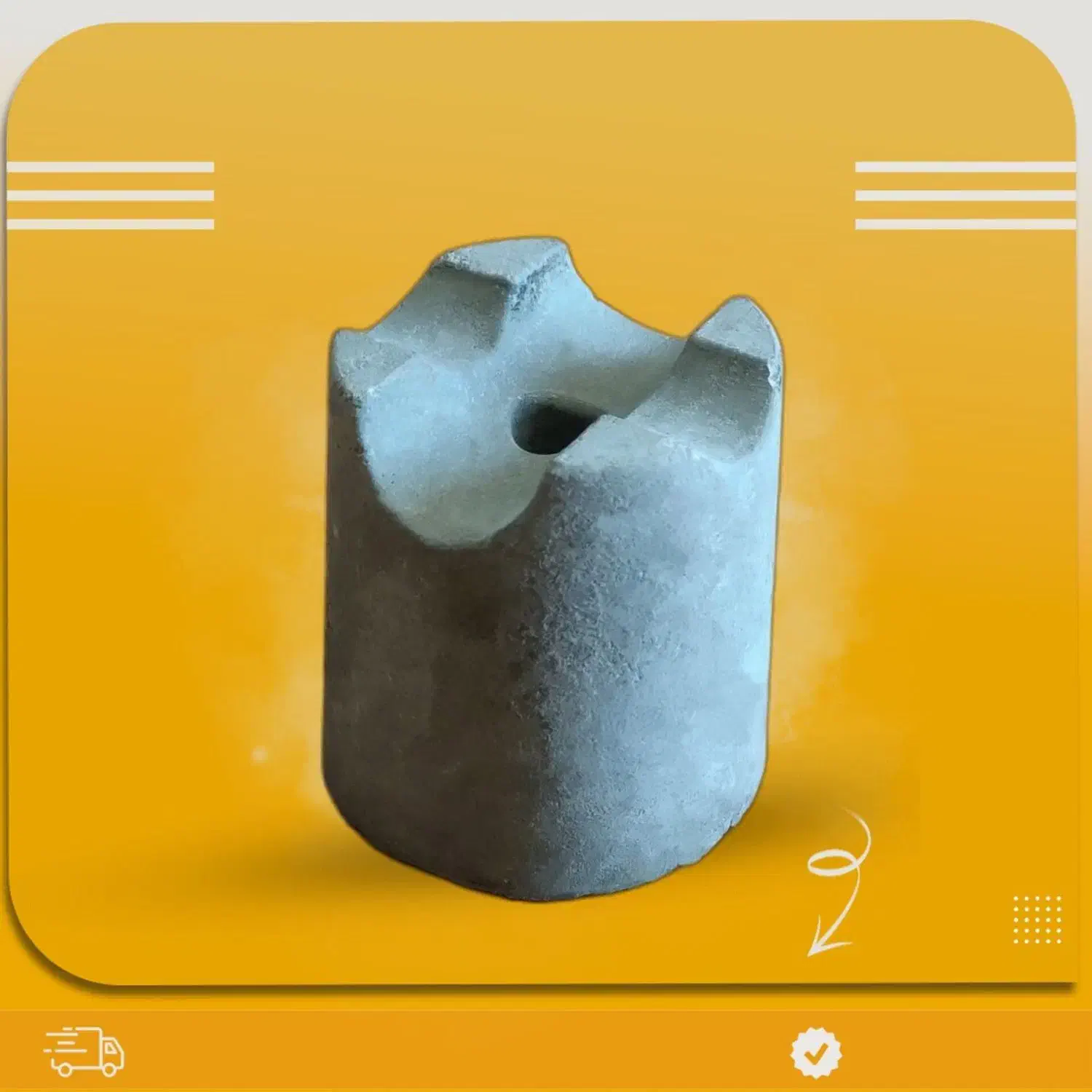 اسپیسر بتنی 4 و 5 سانتیمتری متوسط|مصالح و تجهیزات ساختمان|شیراز, شهرک بهشتی|دیوار