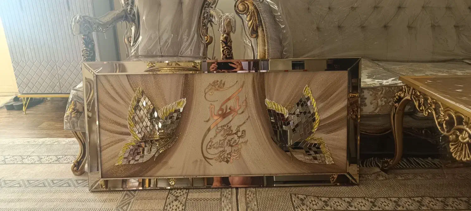 تابلو و گلدان|تابلو، نقاشی، عکس|تهران, خاک سفید|دیوار