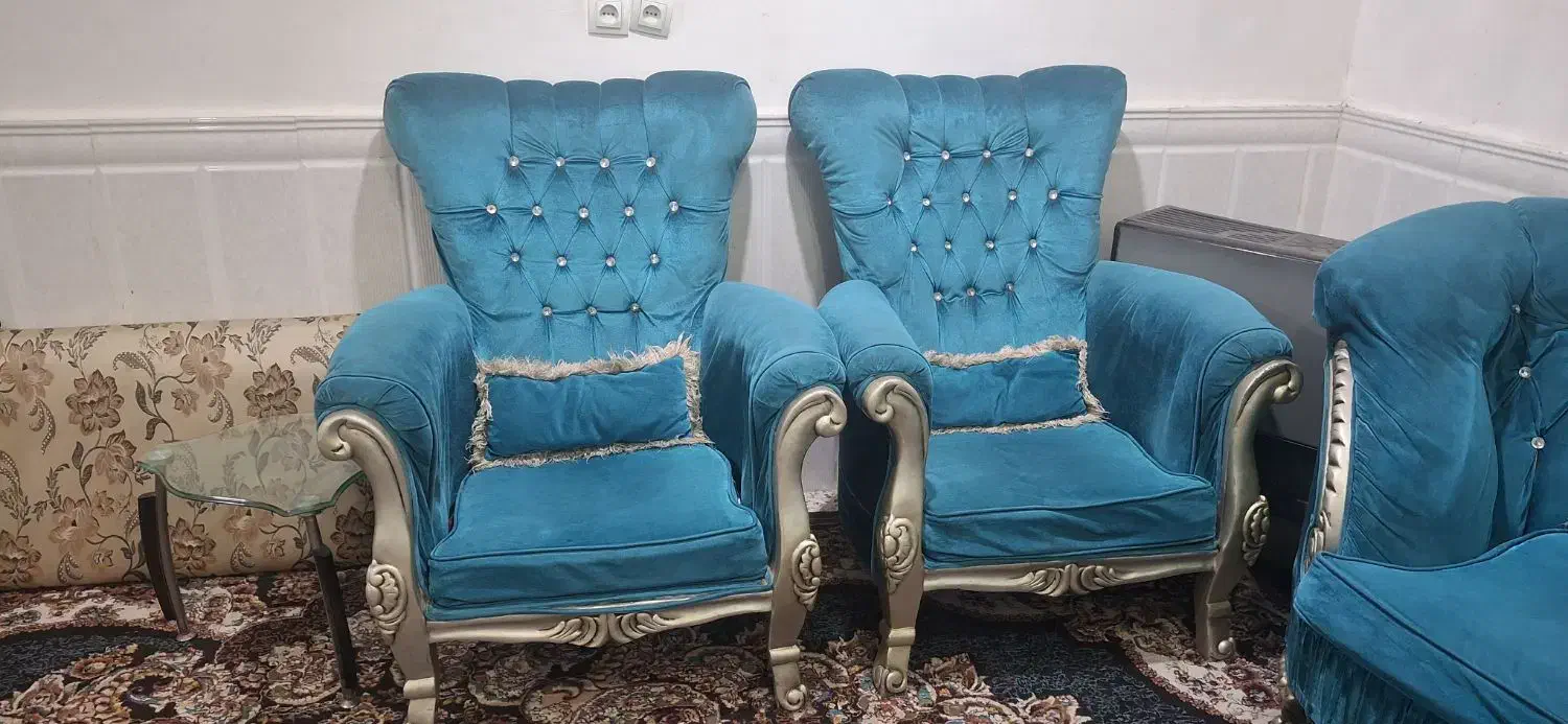 مبل هشت نفره|مبلمان خانگی و میز عسلی|دزفول, |دیوار