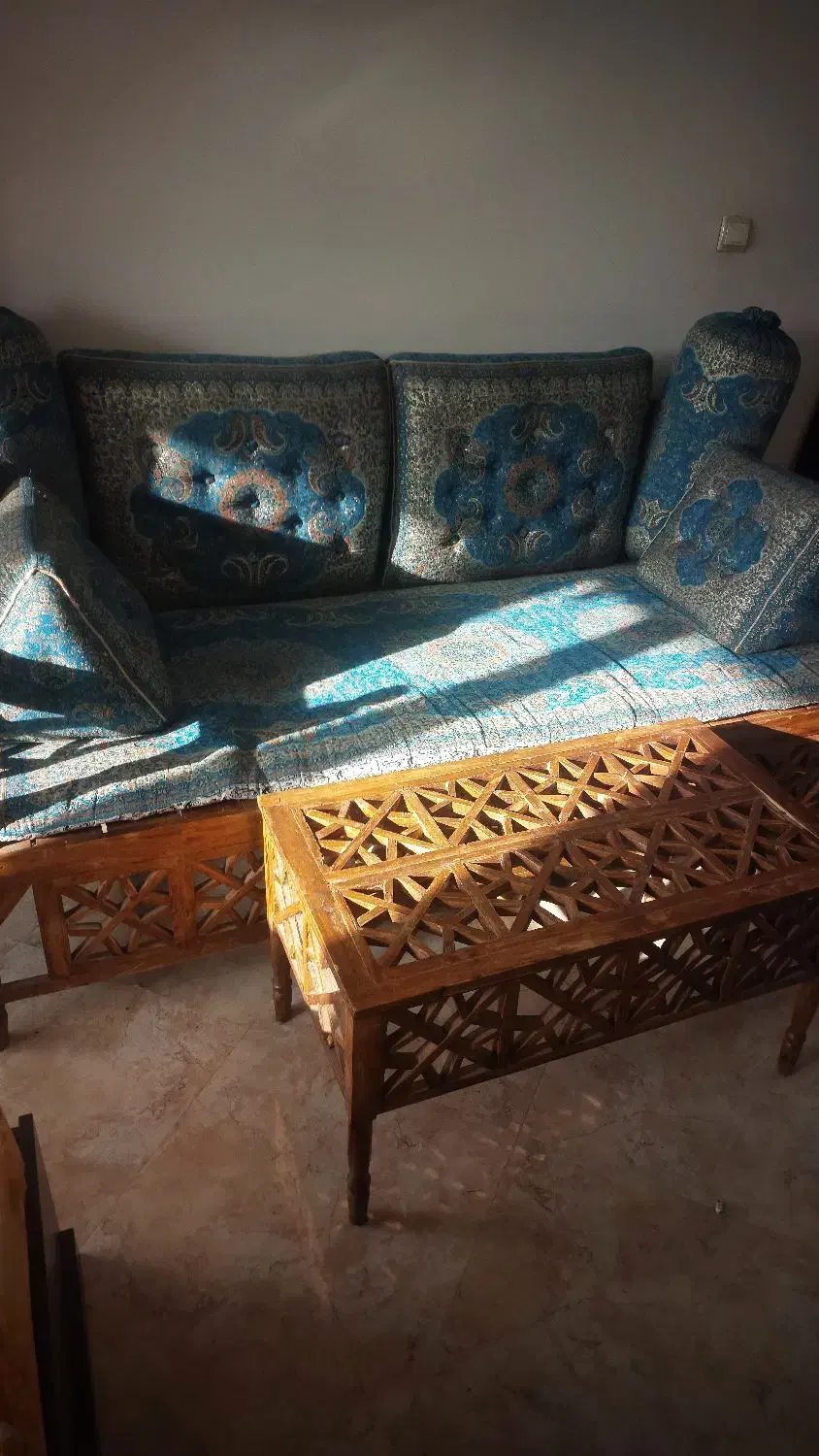 تخت سنتی  سالم|تخت و سرویس خواب|رودهن, |دیوار