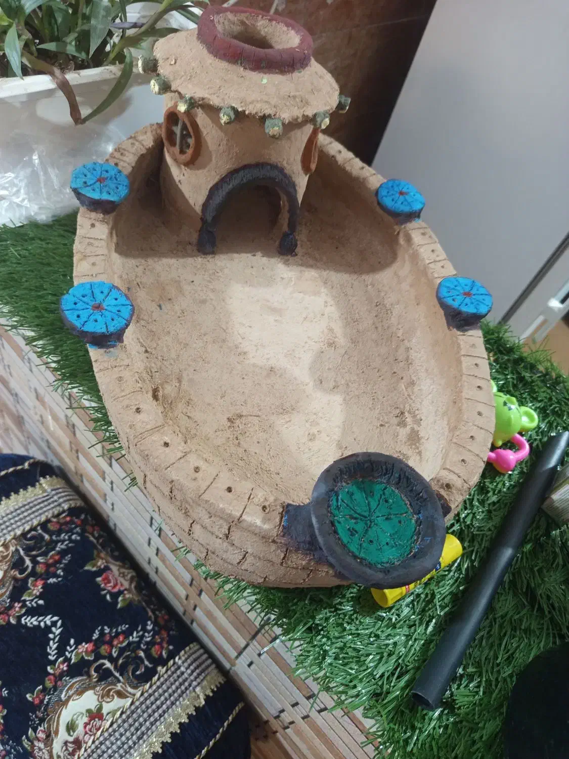 تولید منقل گلی و کارهای تزیینی|کافیشاپ و رستوران|سرفاریاب, |دیوار