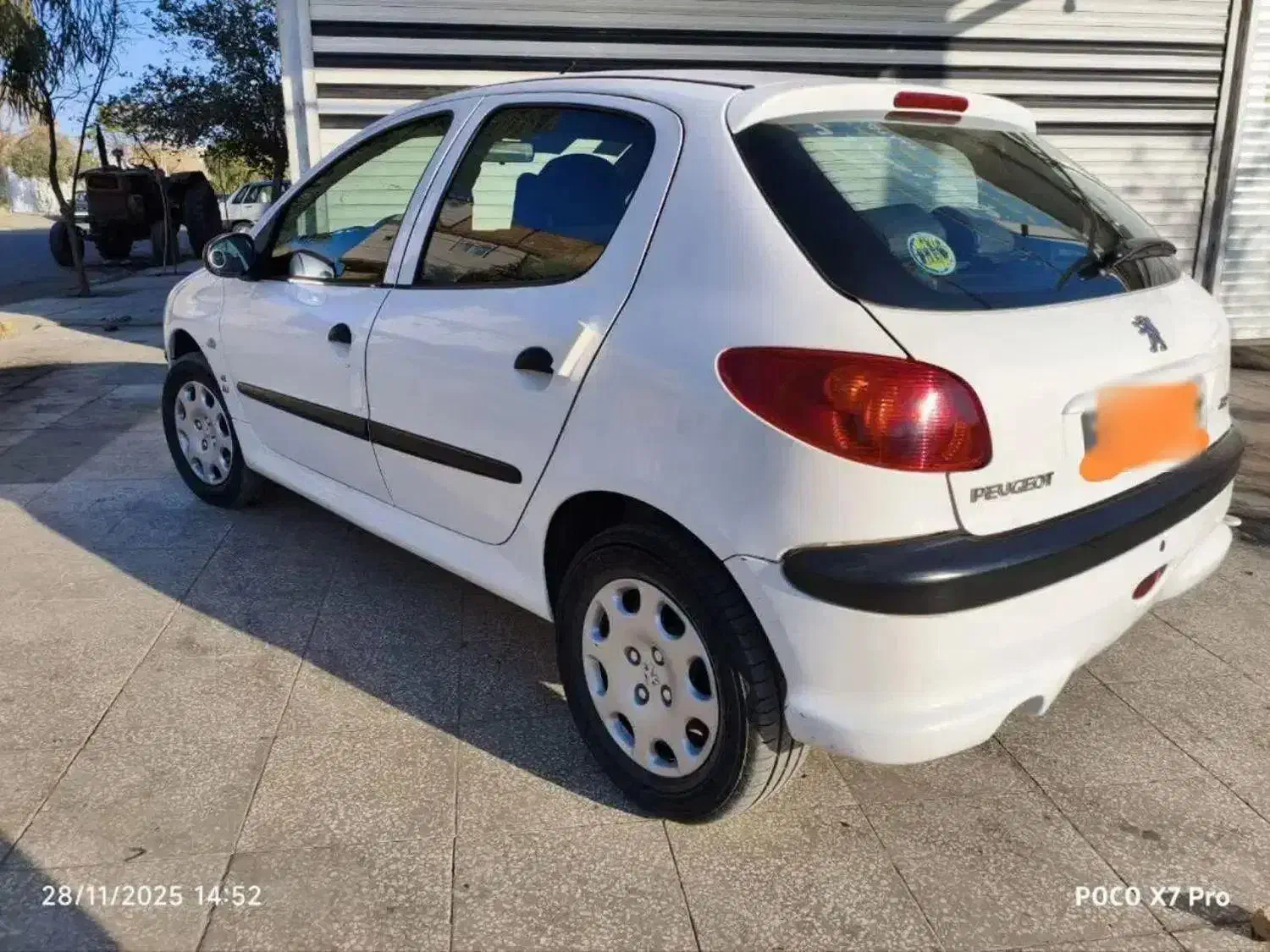 ۲۰۶ مدل۱۴۰۰کارمندی|خودرو سواری و وانت|کاشمر, |دیوار