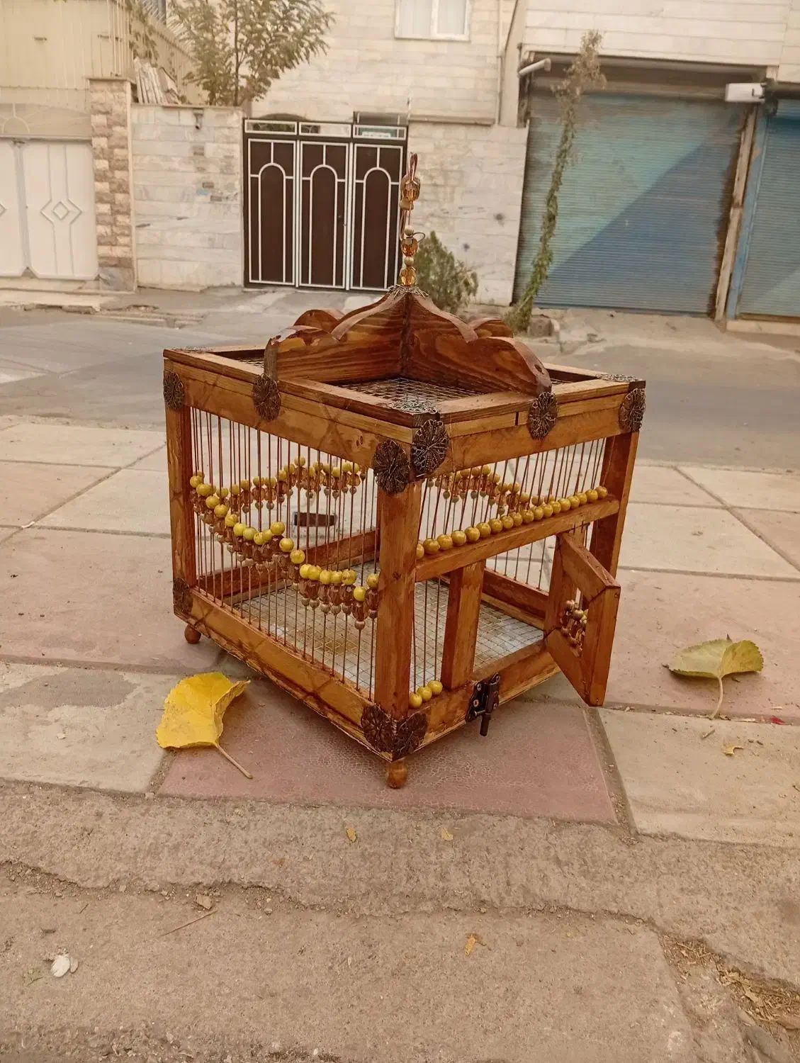 قفس چوبی طرقه|لوازم جانبی حیوانات|قدس, شهر‌قدس|دیوار