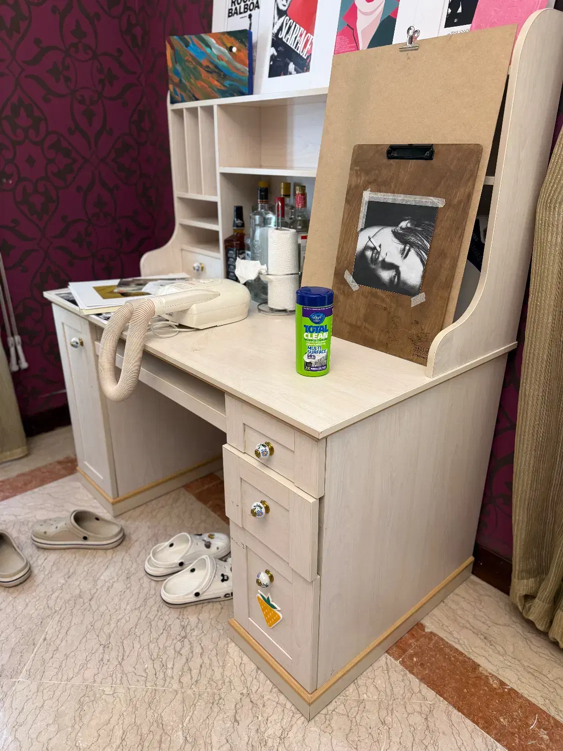 ست تخت خواب چیلک|تخت و سرویس خواب|لواسان, |دیوار