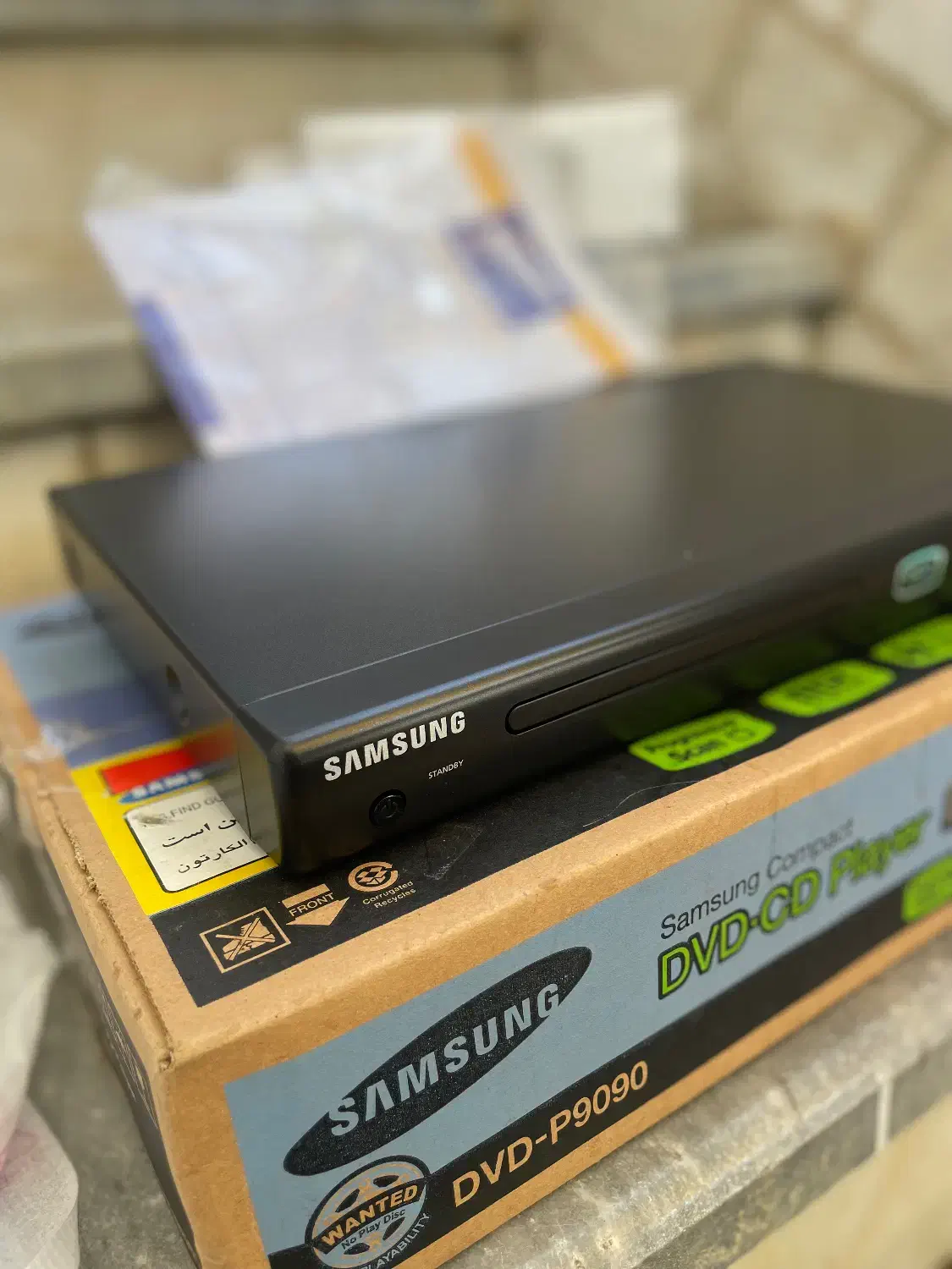دی وی دی سامسونگ استفاده نشده|پخش‌کننده DVD و ویدیو|بندر انزلی, جهانگانی|دیوار