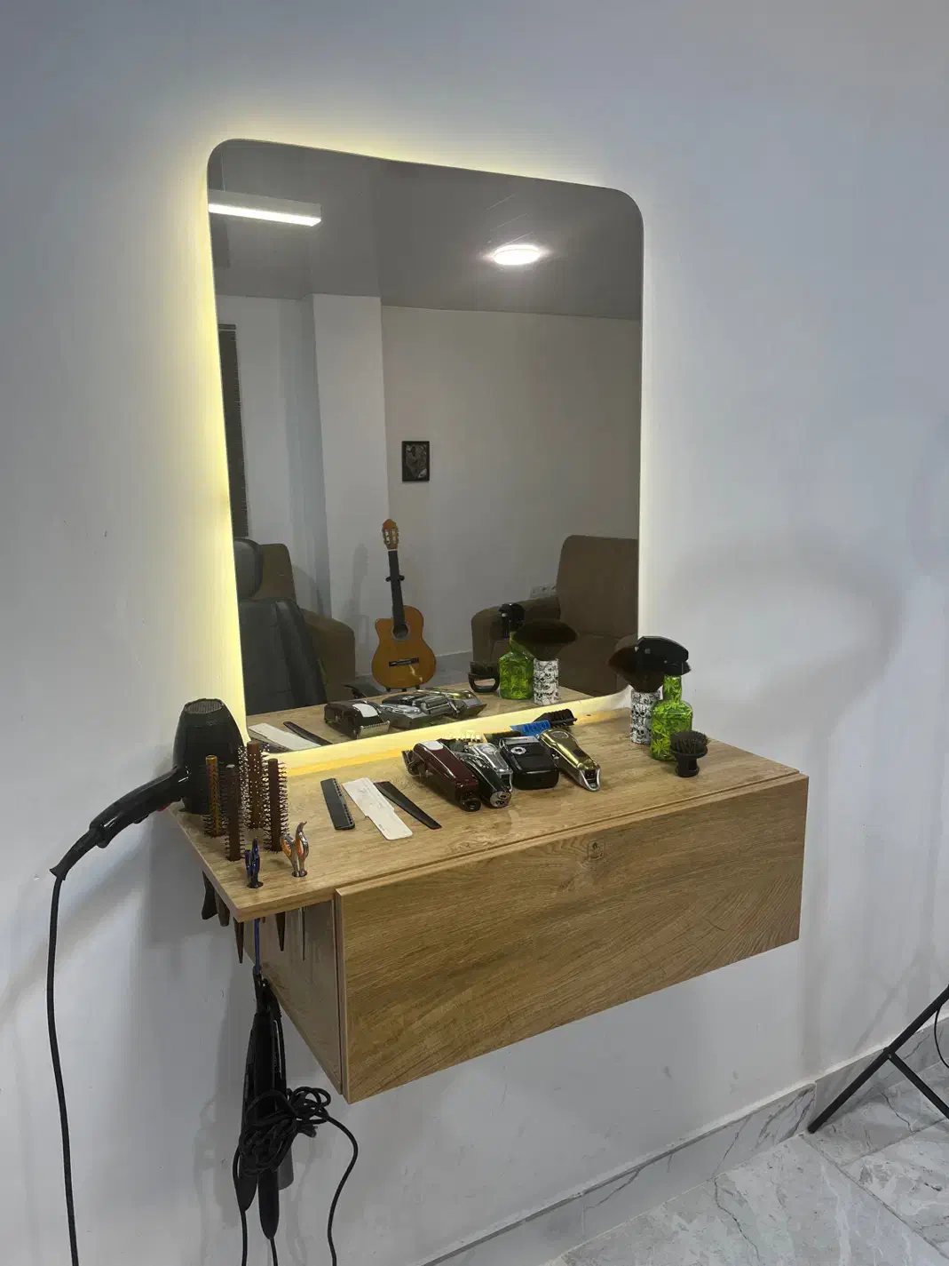 آینه و کنسول|بوفه، ویترین، کنسول|رشت, فرزانه|دیوار