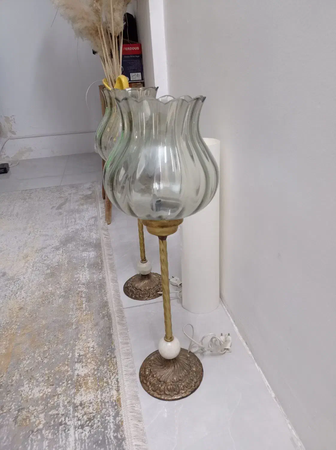 شمعدونی 2عدد|کلکسیون اشیاء عتیقه|الوند, |دیوار