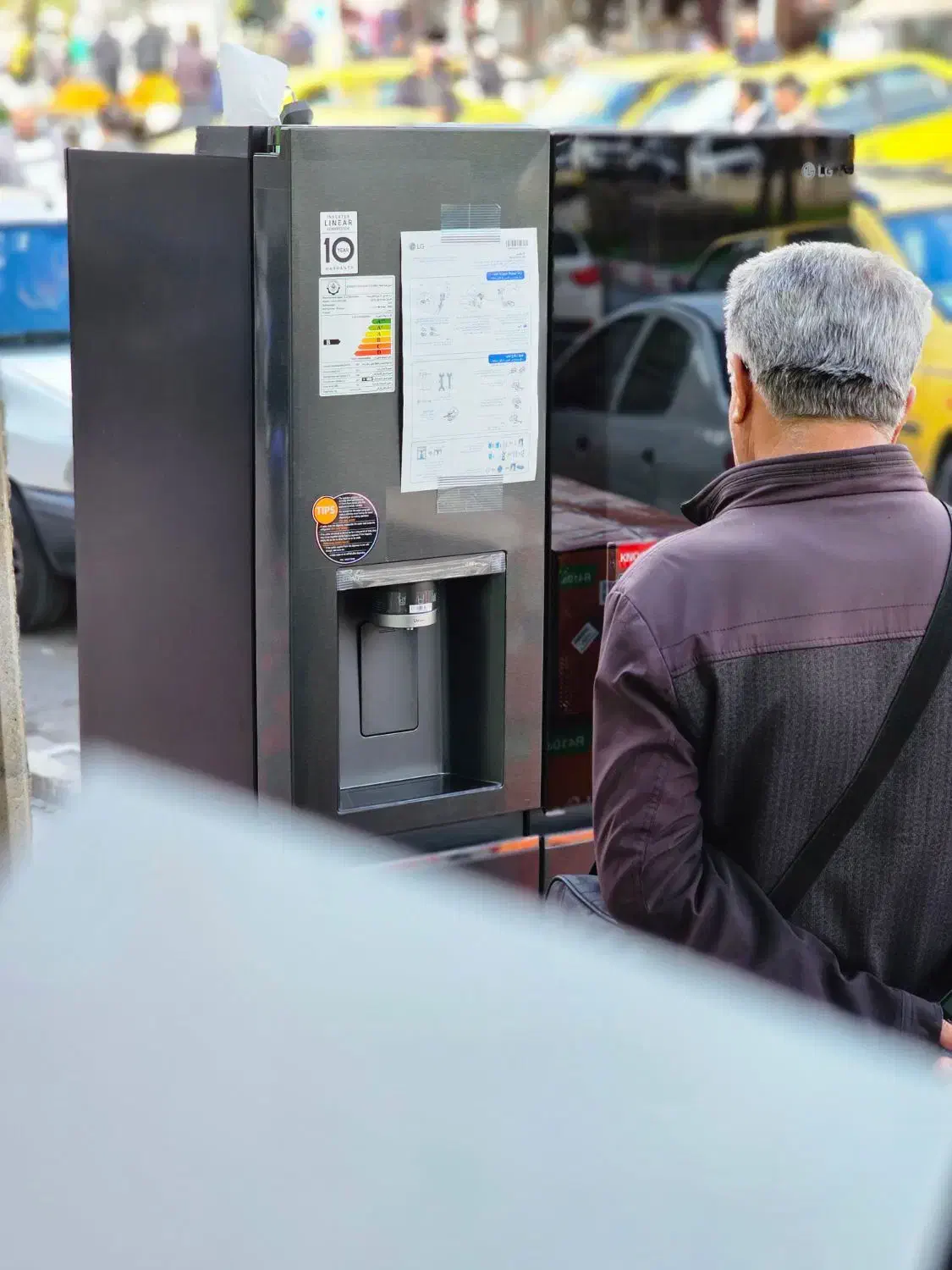 ساید دودی LG (فروشگاه همشهری) اقساط ۶ ماهه|یخچال و فریزر|سنندج, |دیوار