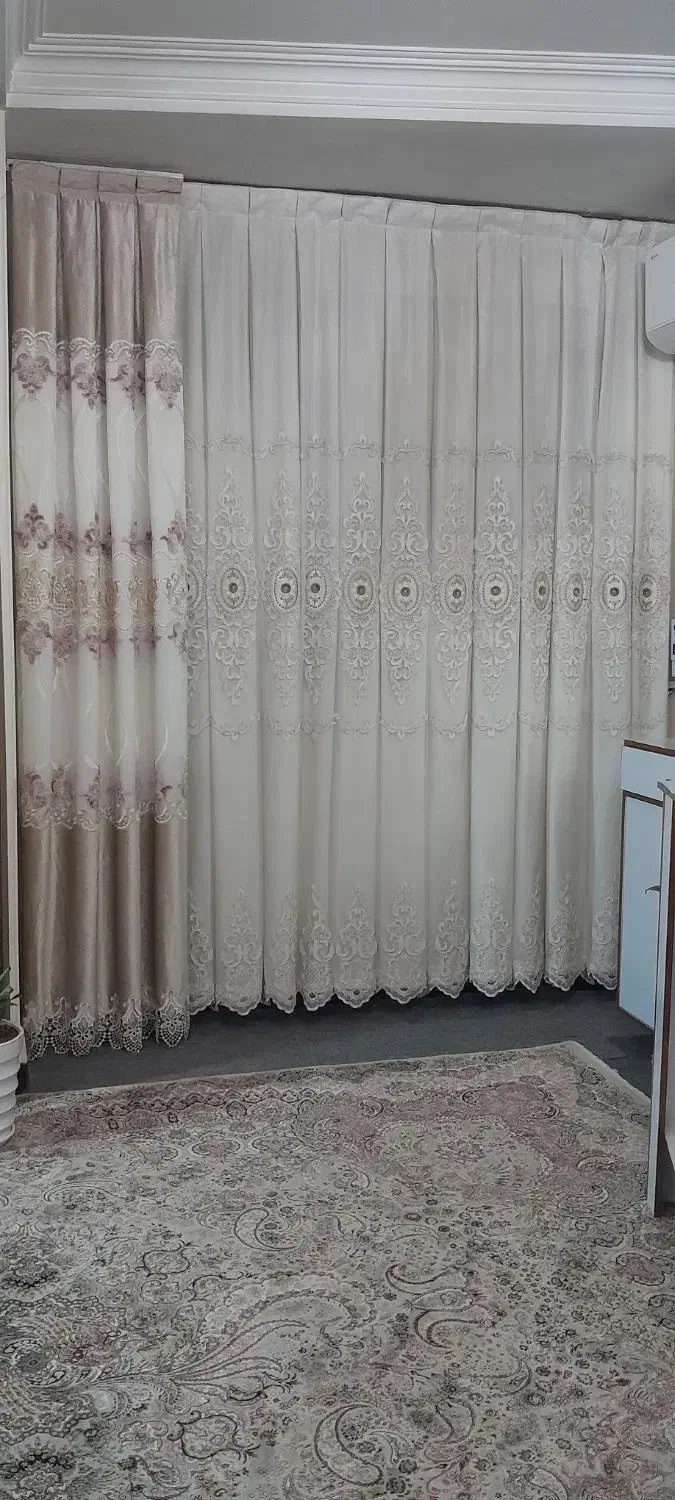 پرده  حریر پذیرایی|پرده، رانر، رومیزی|قدس, شهر‌قدس|دیوار