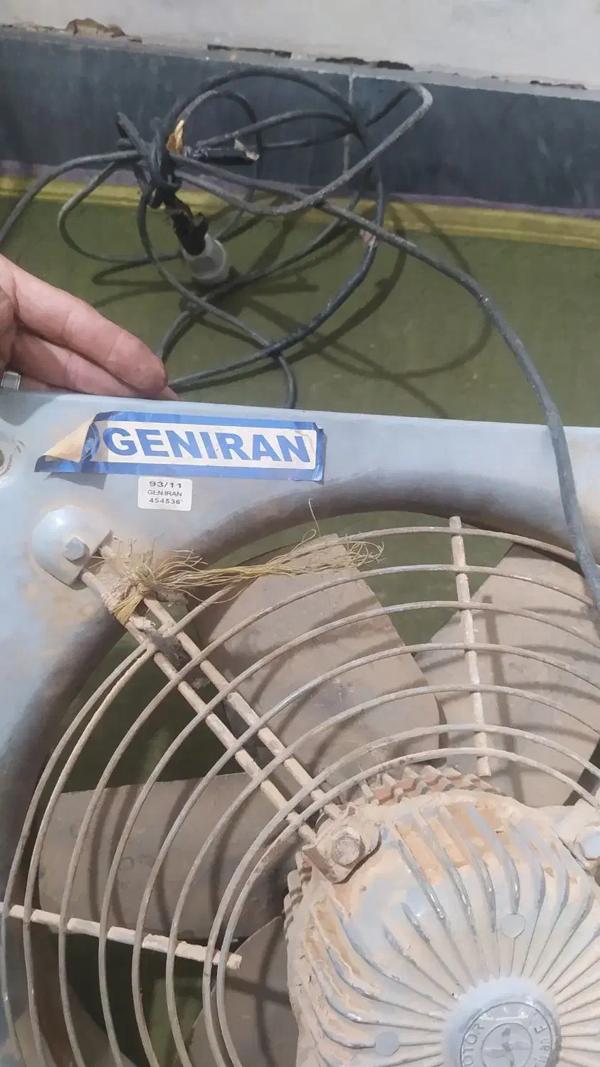 هواکش 50در50درحدنو|پنکه و تصفیه‌کنندهٔ هوا|تبریز, |دیوار