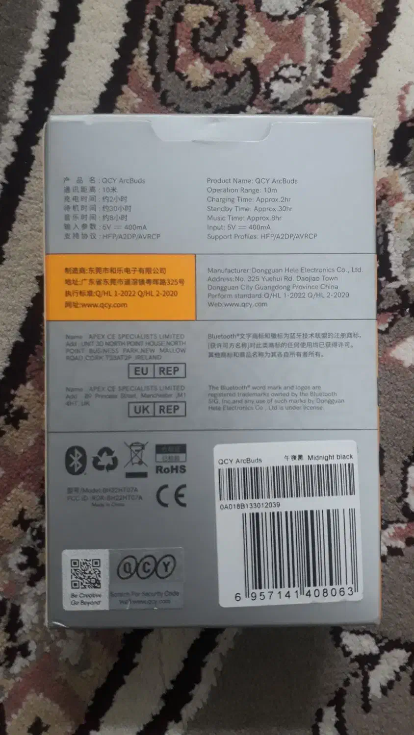 ایرپادQCY ArcBuds|لوازم جانبی موبایل و تبلت|سبزوار, توحیدشهر|دیوار