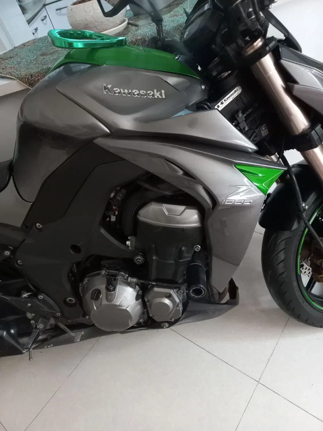 موتور سنگین کاوازاکی z1000 مدل۲۰۱۶ فوق‌العاده تمیز|موتورسیکلت|مشهد, مشکینی (شهرک غرب)|دیوار