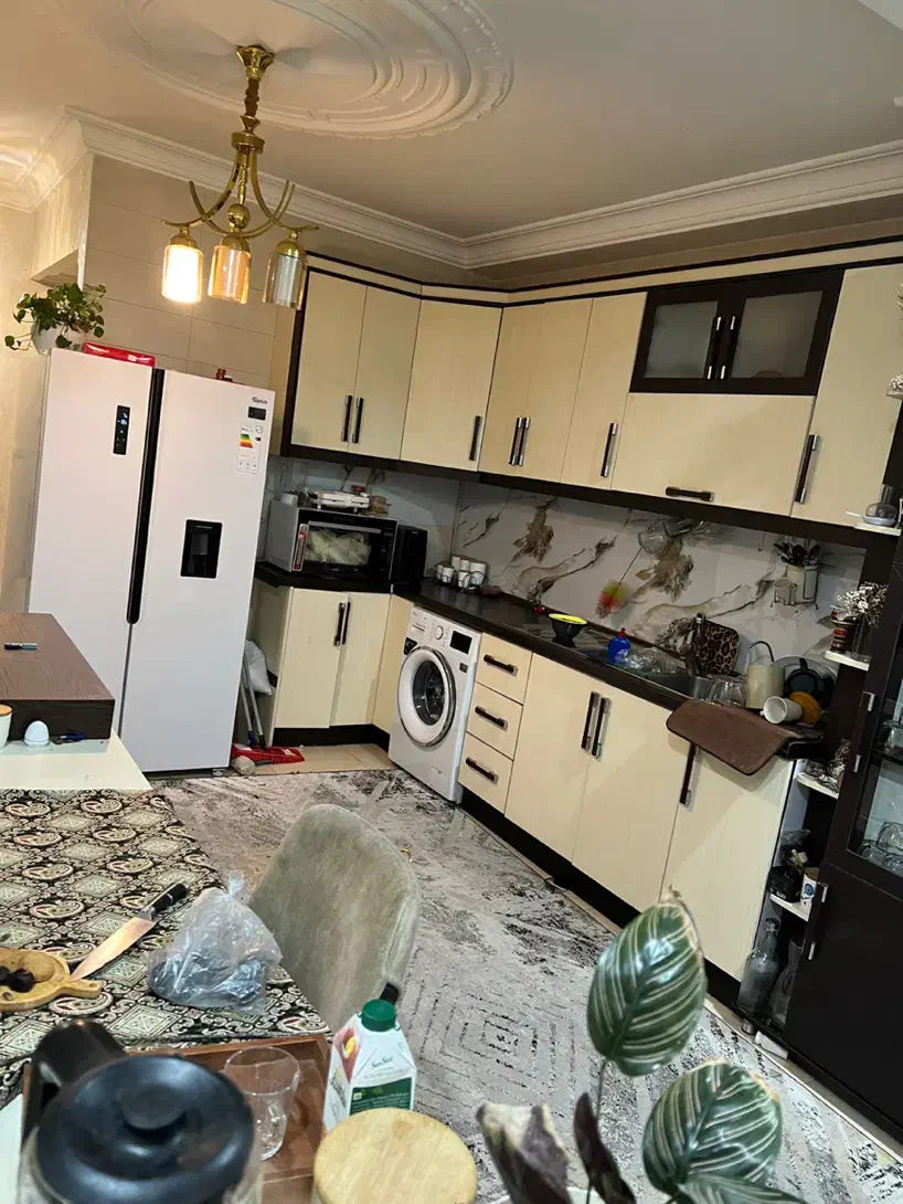 کابینت-جزیره -هود-گاز ۵ شعله-سینک ظرف با شیرالات|جاکفشی، کمد، دراور|رامسر, |دیوار