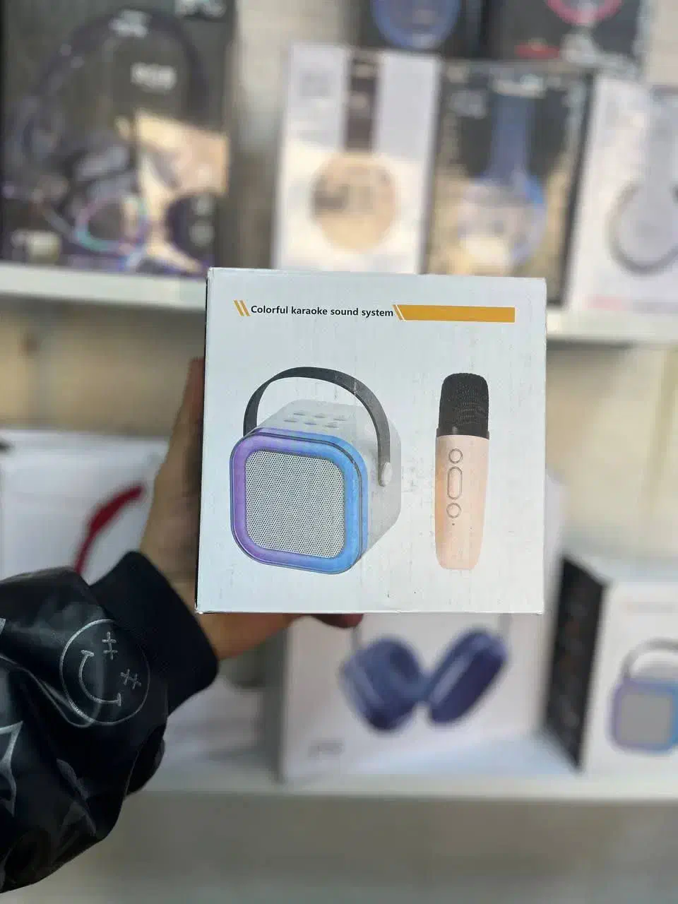 اسپیکر به همراه میکروفون آک|سیستم صوتی خانگی|قم, نیروگاه|دیوار