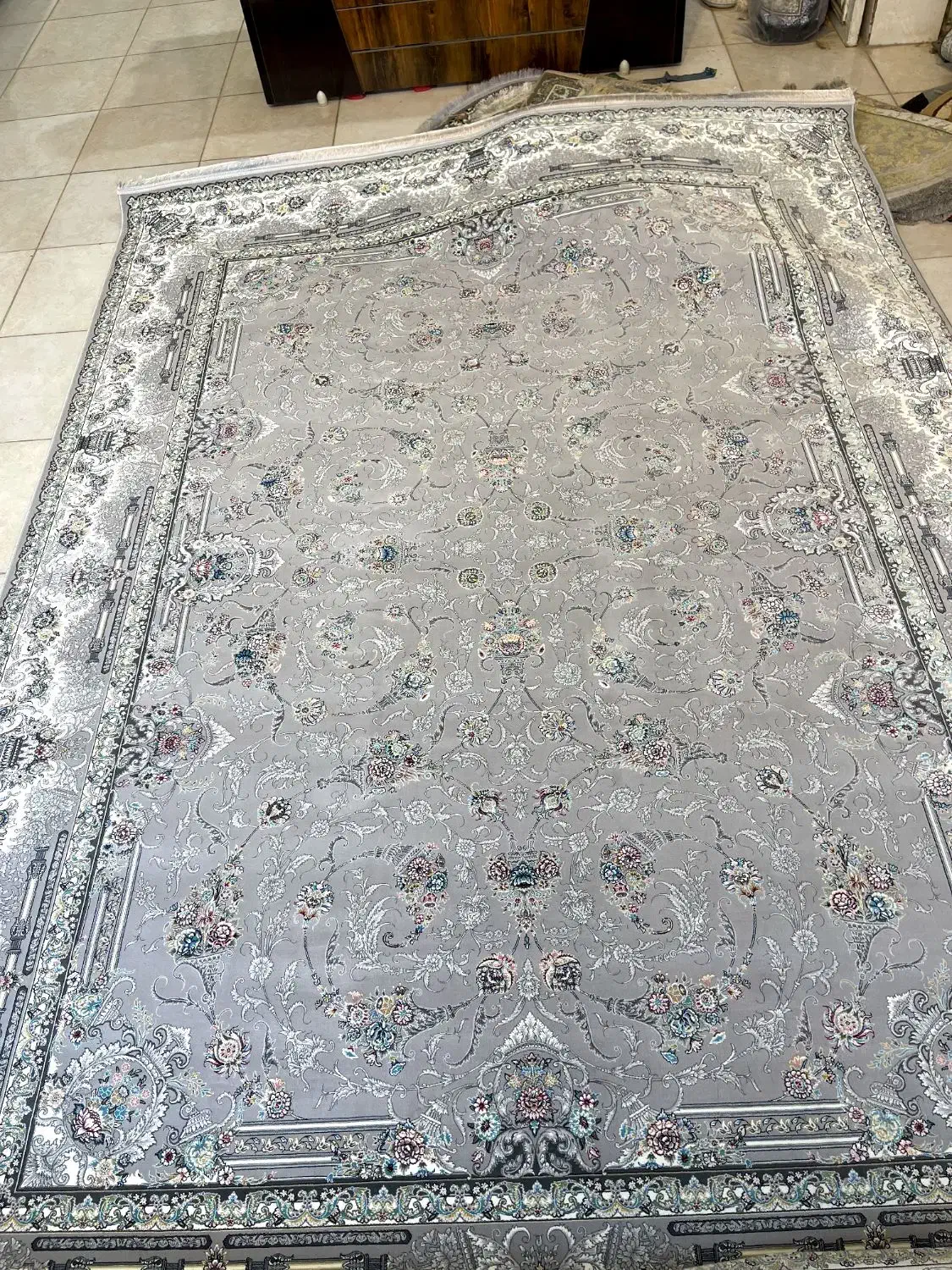 ۴ تخته فرش ۹متری ۱۲۰۰شانه تراکم۳۶۰۰ پرز دار|فرش|کرمانشاه, |دیوار