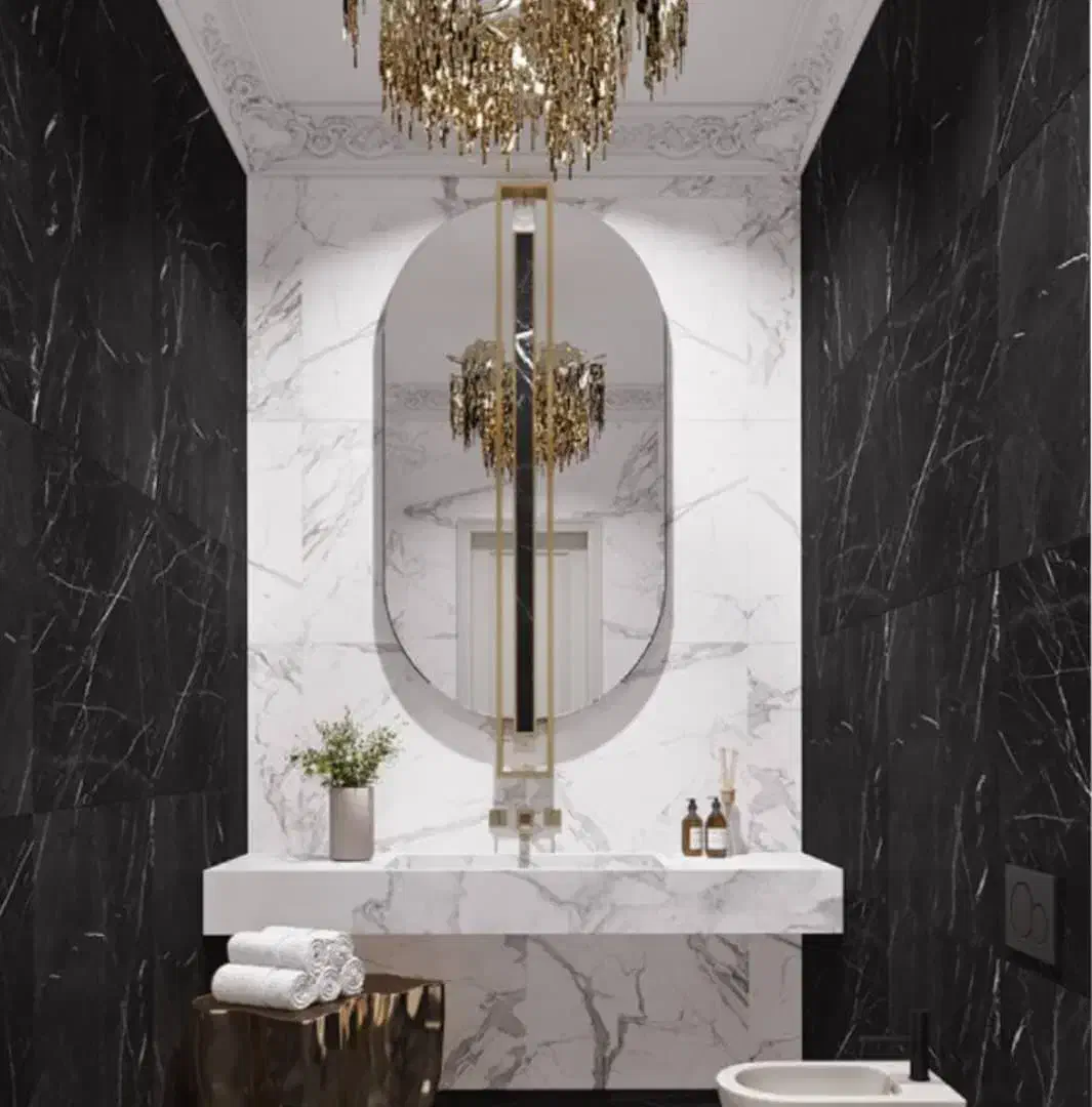 سنگ مصنوعی ((ماربل تایل))|مصالح و تجهیزات ساختمان|کرج, دهقان ویلا|دیوار