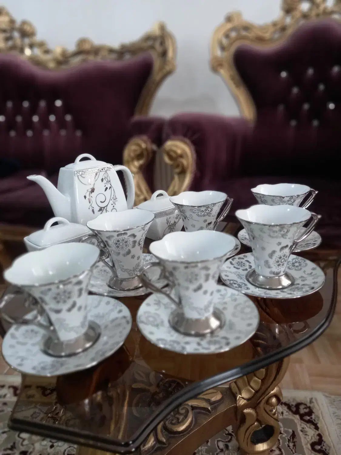 سرویس صبحانه|کلکسیون اشیاء عتیقه|تبریز, |دیوار