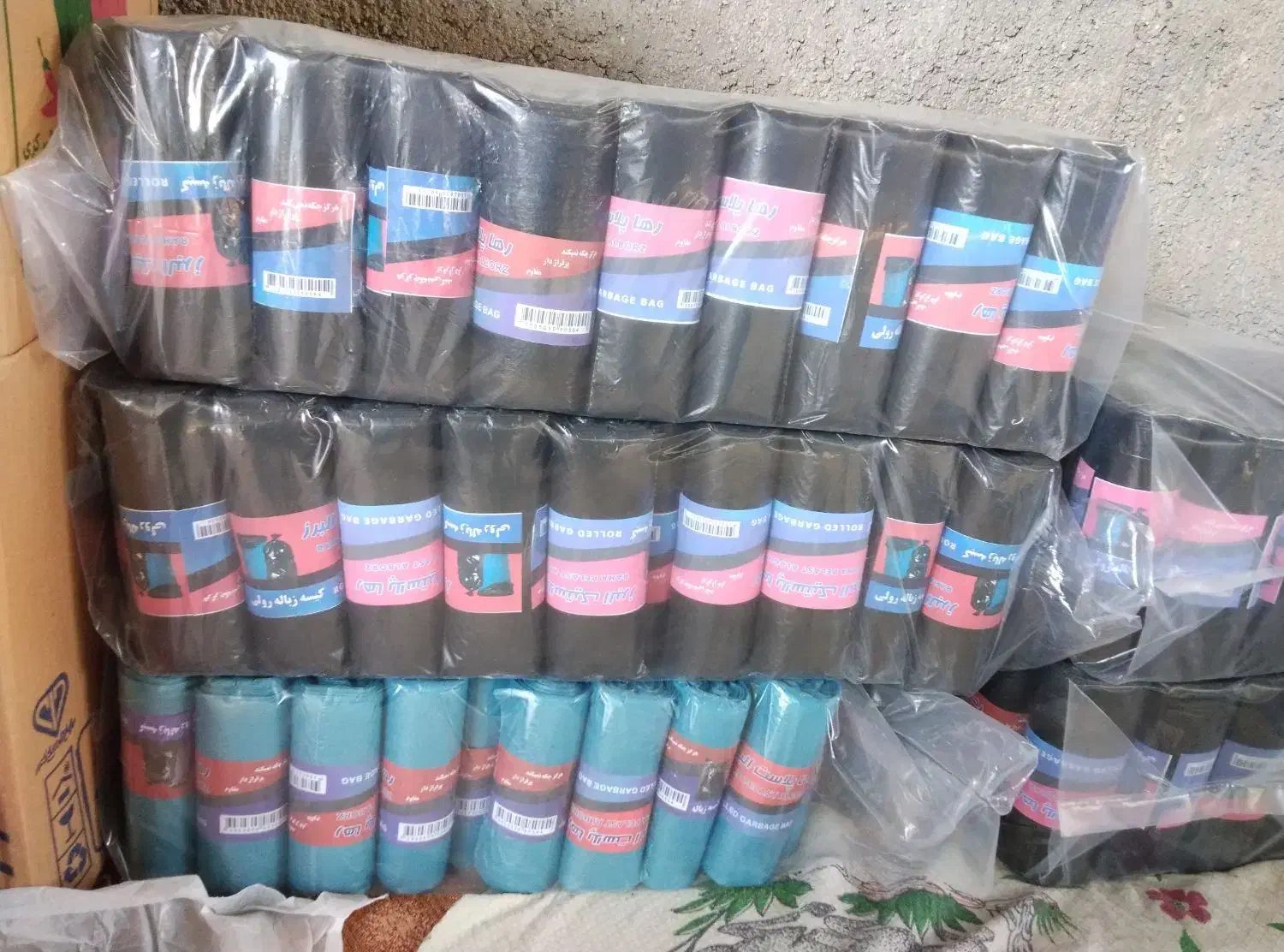 سفره یکبار مصرف و پلاستیک زباله بصورت عمده|سفره، حوله، دستمال آشپزخانه|جهرم, |دیوار