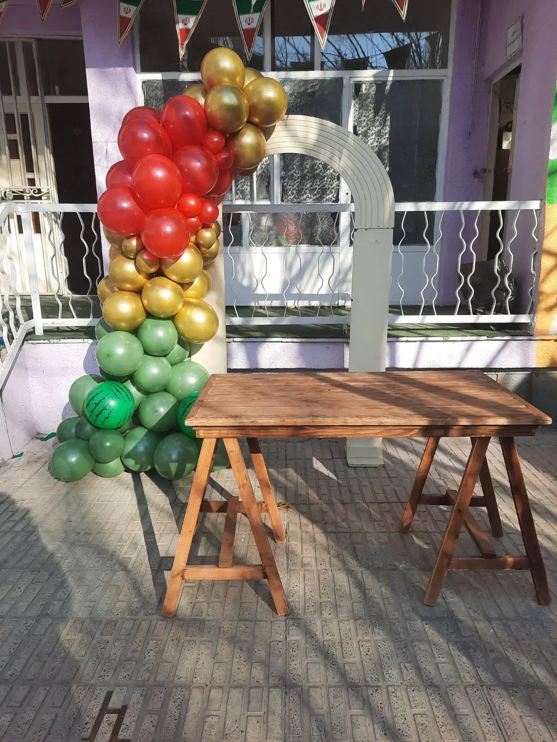 بادکنک آرایی ب صورت حرفه ای|خدمات پذیرایی، مراسم|الوند, |دیوار