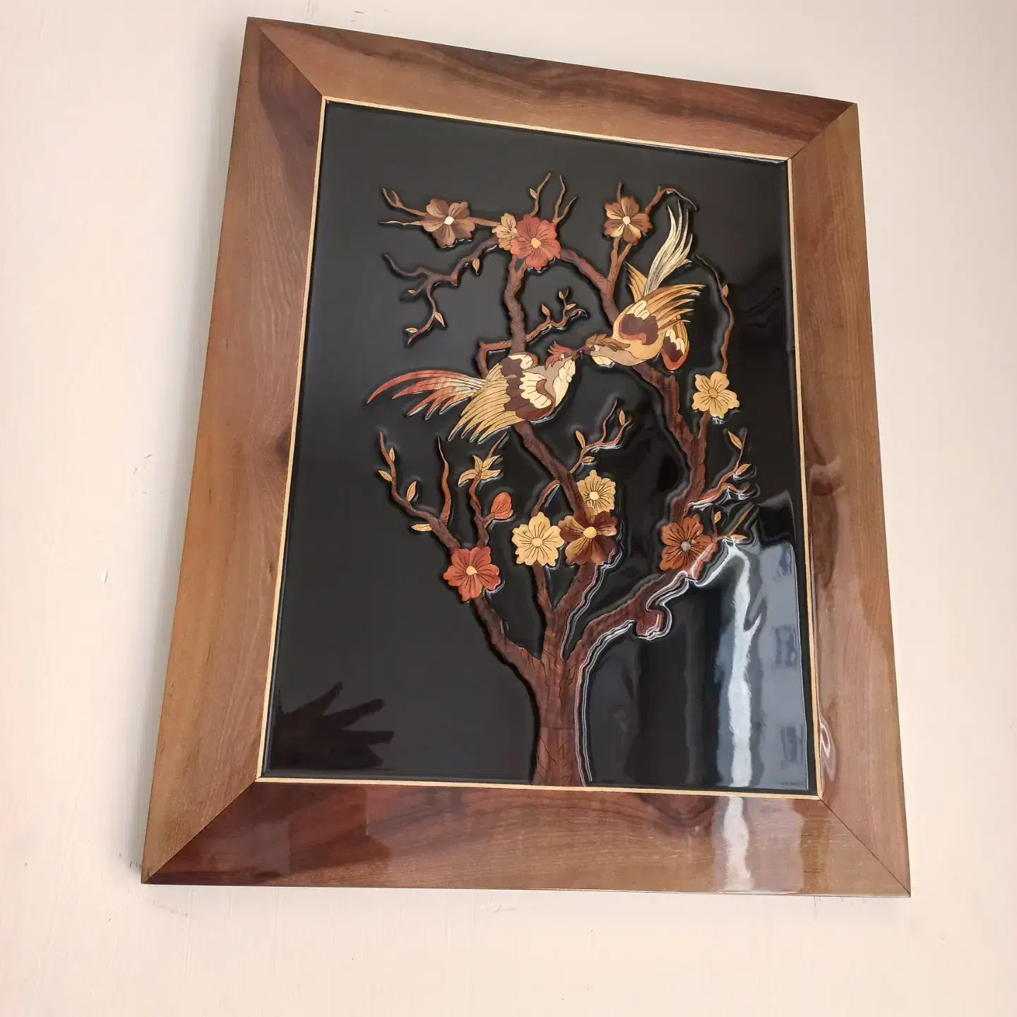 هنر معرق چوب|صنایع دستی و سایر لوازم تزئینی|محمدیه-قزوین, |دیوار