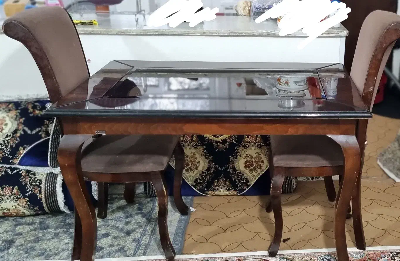 میز ۴ نفره|میز و صندلی غذاخوری|بندر ماهشهر, |دیوار