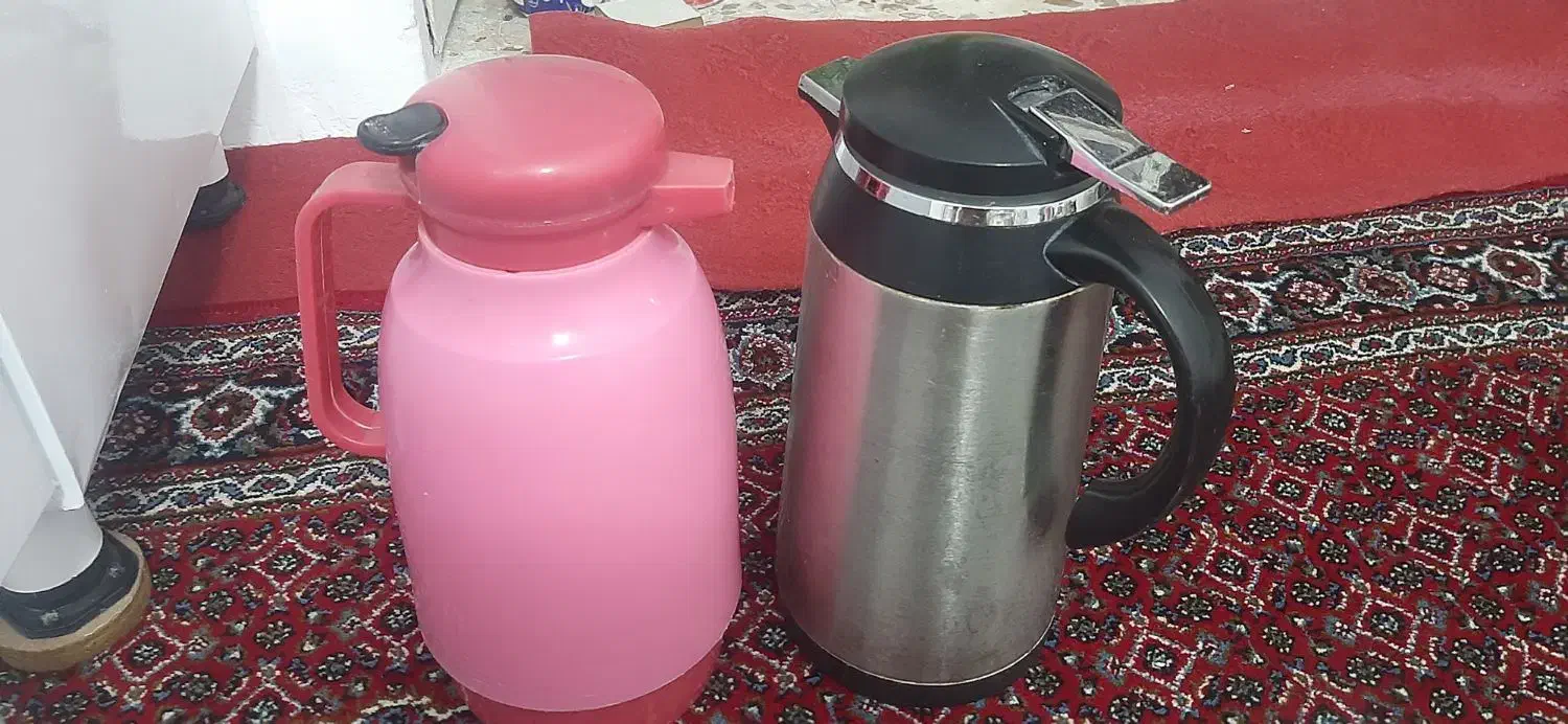 دوتافلاسک چای|ظروف نگهدارنده، پلاستیکی، یک‌بارمصرف|کرمانشاه, |دیوار