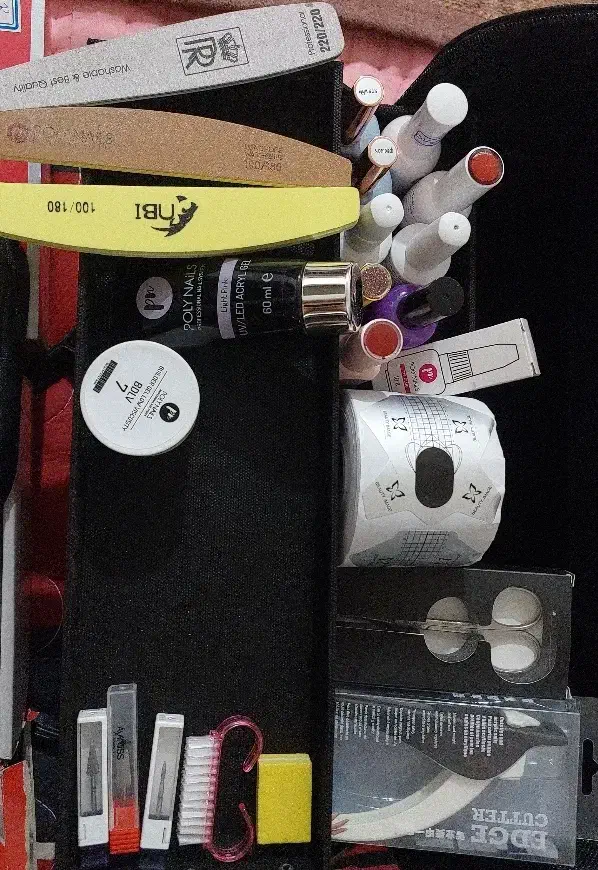 وسایل کامل کاشت ناخن|آرایشی، بهداشتی، درمانی|بهبهان, |دیوار