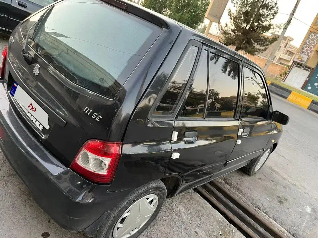 پراید ۱۱۱مشکی|خودرو سواری و وانت|جهرم, |دیوار