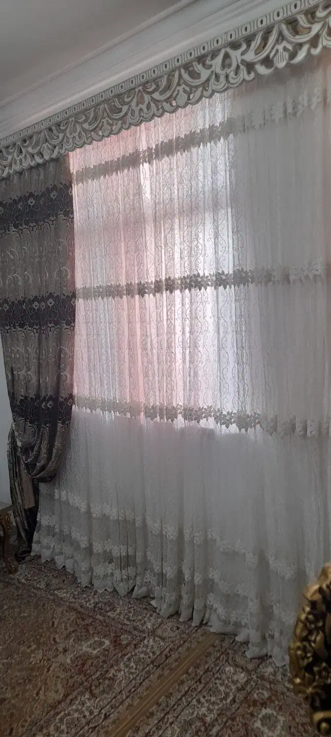 پرده پذیرایی|پرده، رانر، رومیزی|رشت, سلیمانداراب|دیوار